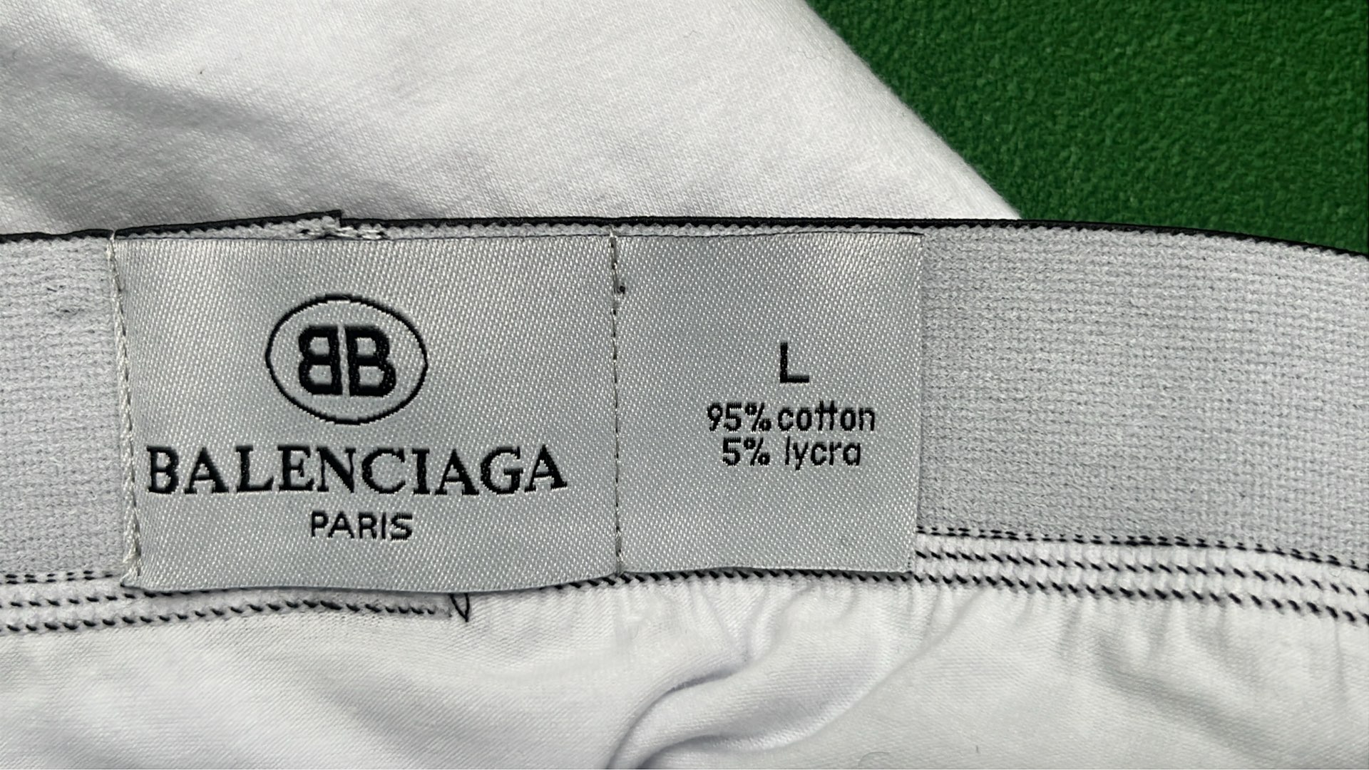 Balenciaga Men's Logo Underwear Boxer Briefs