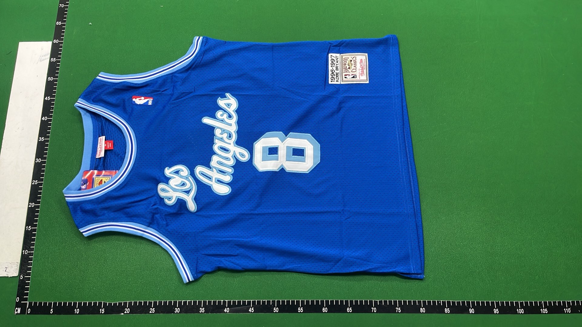 Kobe Bryant Blue Jersey NBA Authentic 8 Number