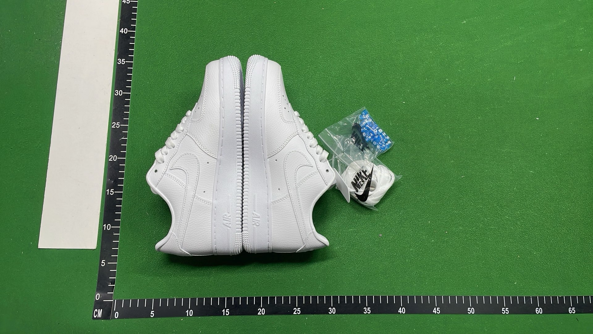 Nike Air Force 1 White Leather Sneakers