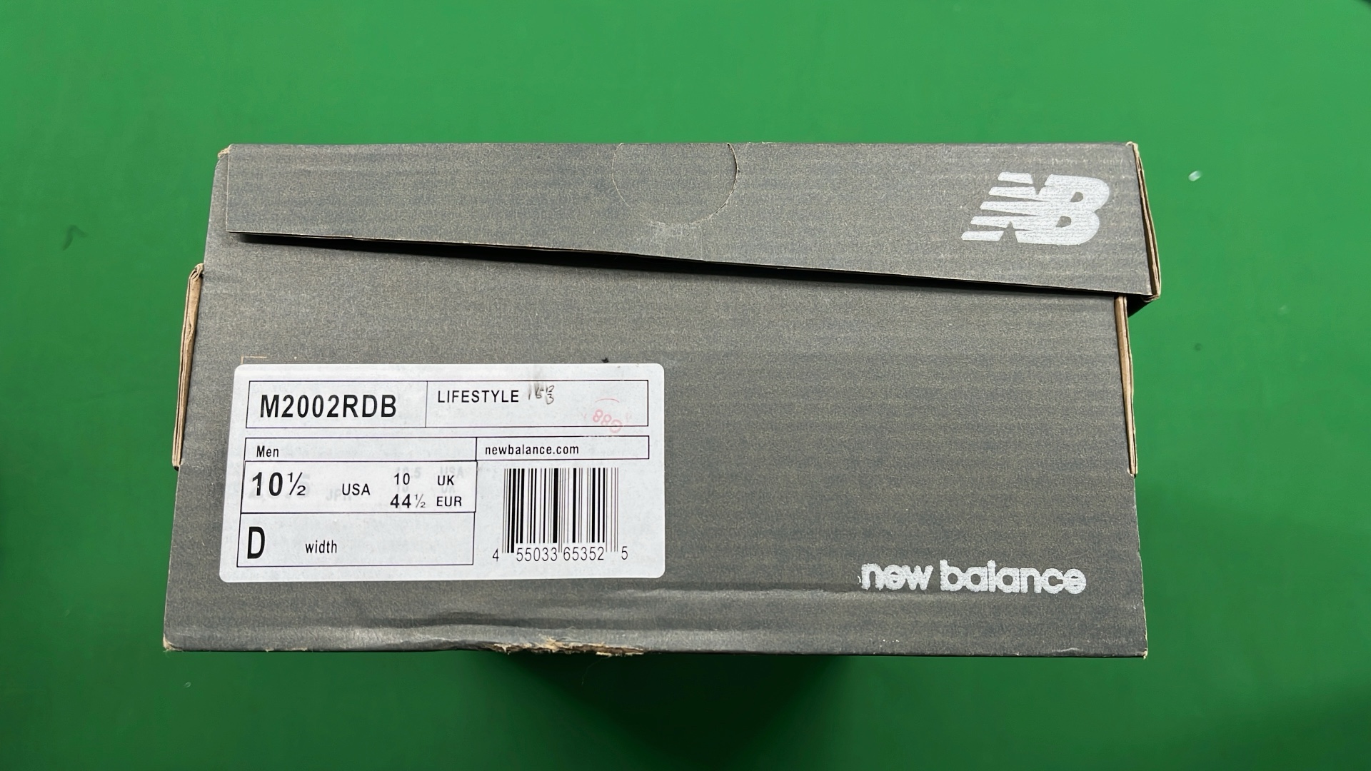 Black New Balance 2002R Sneakers for Men