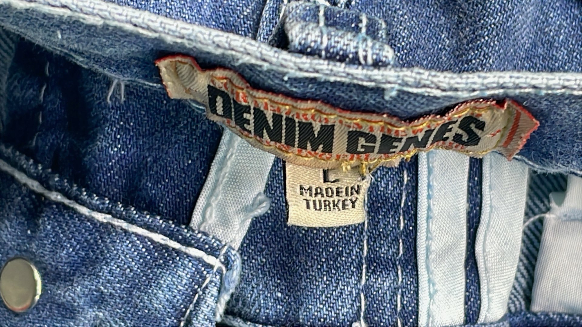 Revenge Custom Embroidered Denim Pants