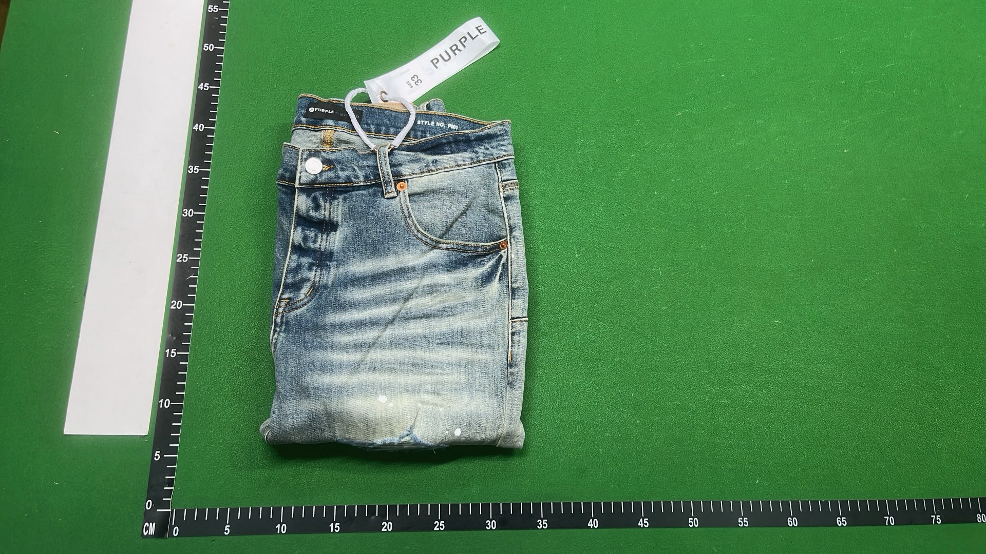 Men's Fashion Distressed Ripped Jeans with Stars and Letter Print