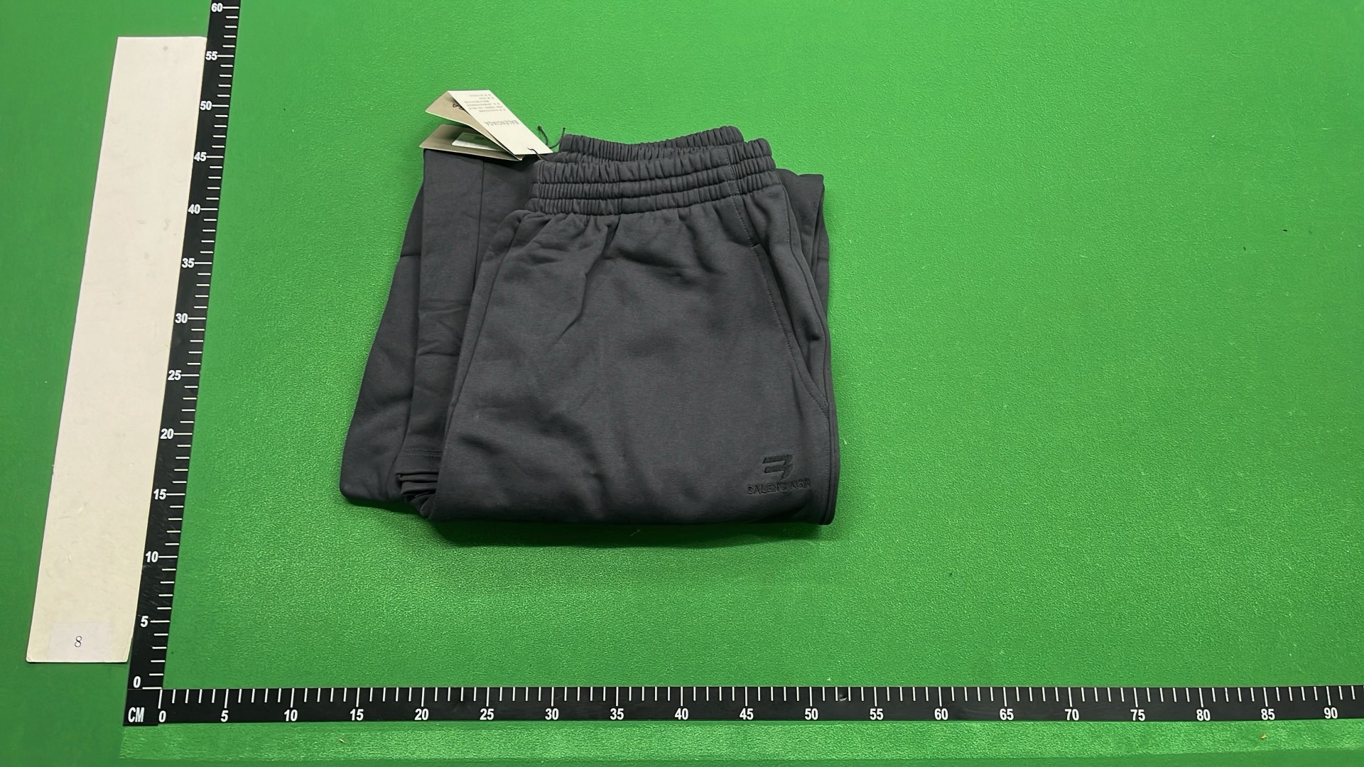 Men's Dark Blue Wide Leg Sweatpants Comfortable Casual Pants
