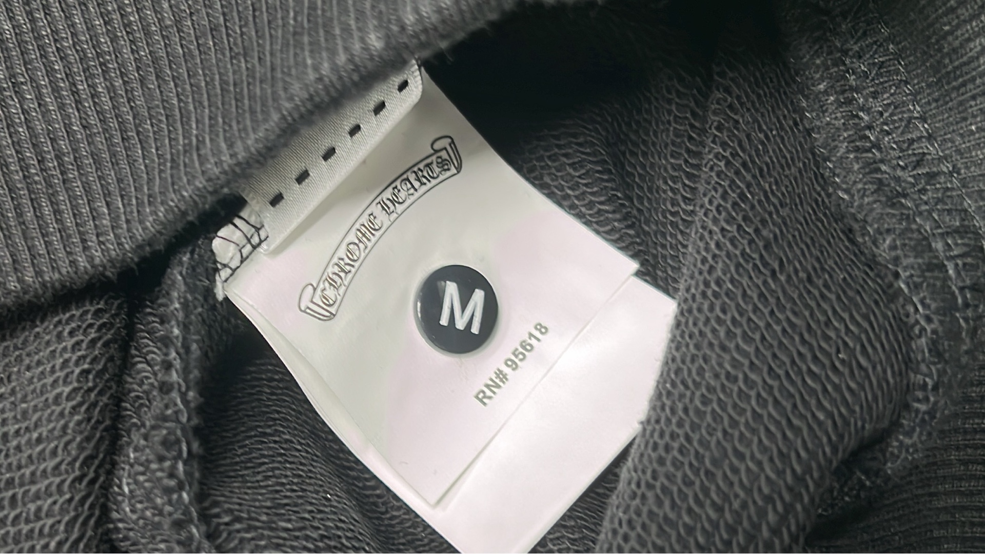 Chrome Hearts White Hoodie with Logo and Lips Design