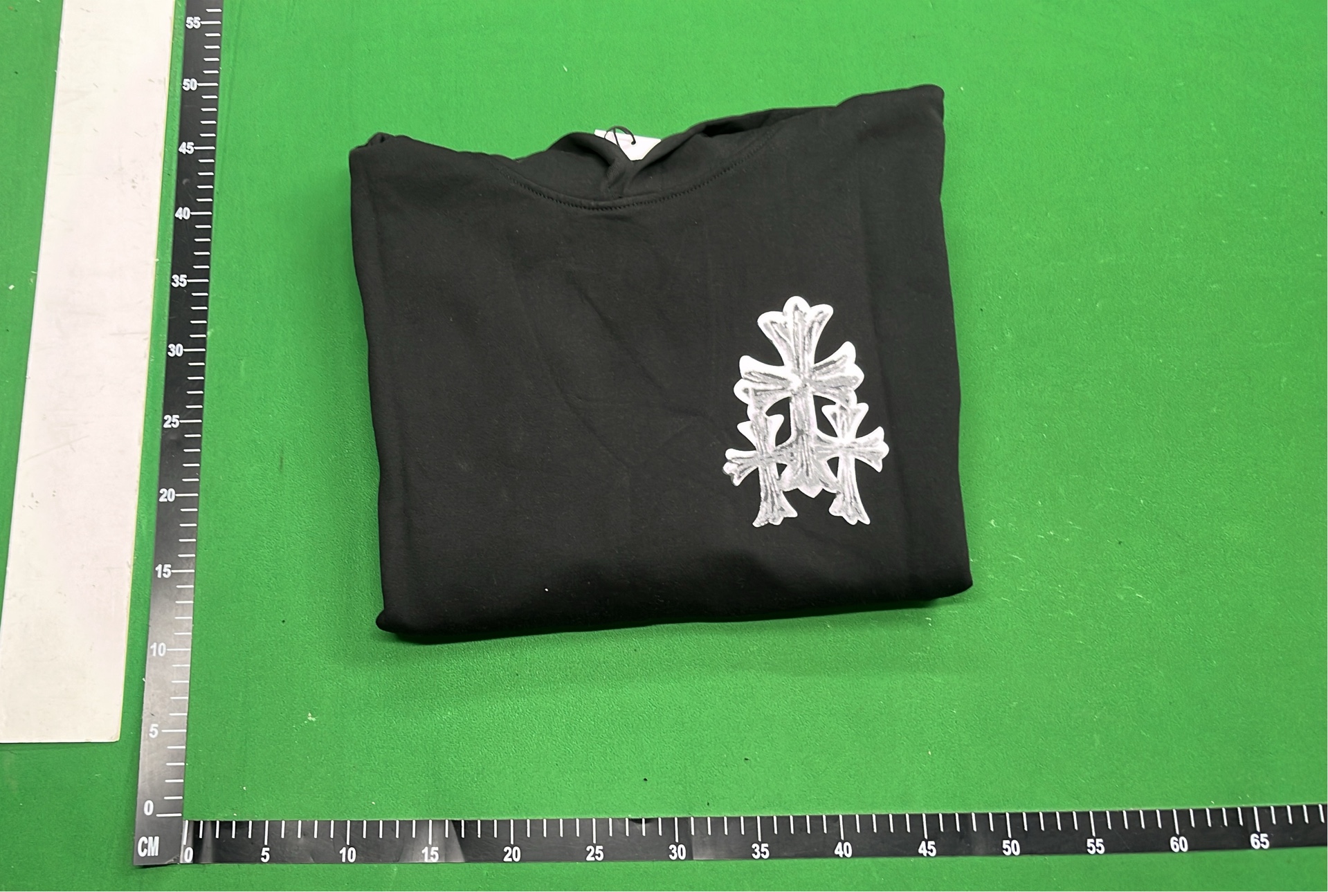 Chrome Hearts White Hoodie with Logo and Lips Design