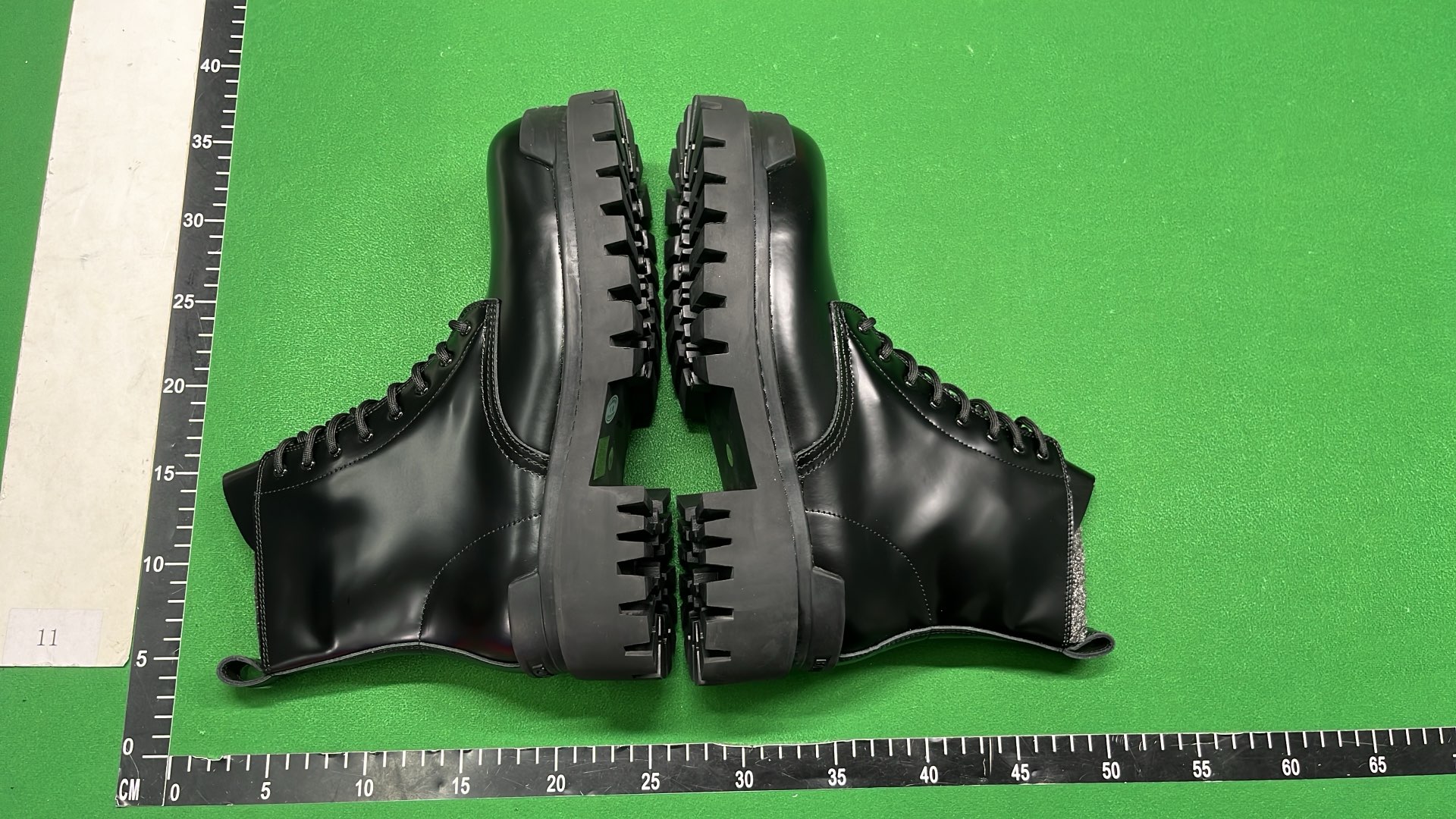 Black Leather Combat Boots for Men and Women - Stylish & Durable