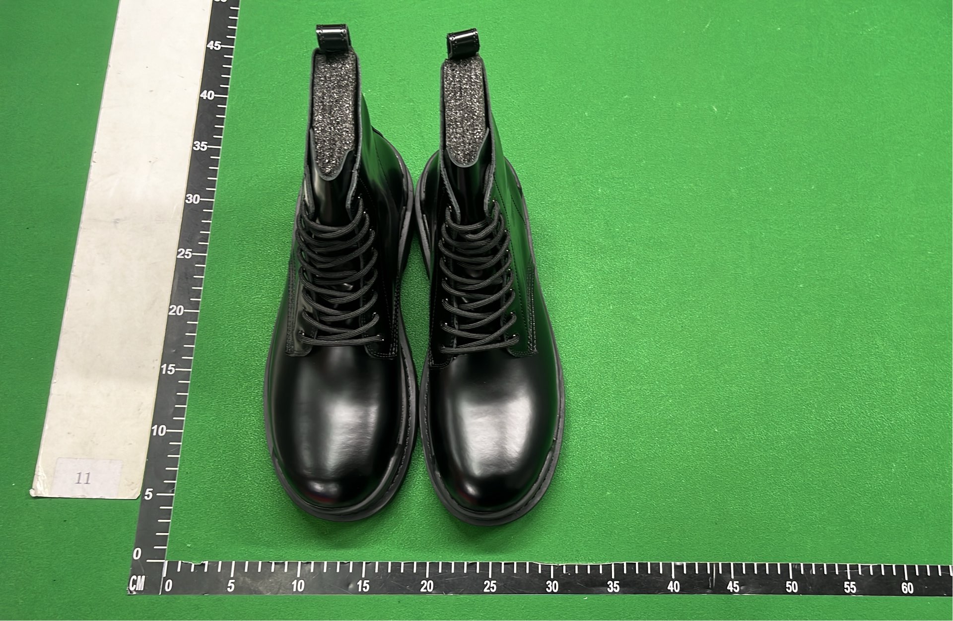 Black Leather Combat Boots for Men and Women - Stylish & Durable