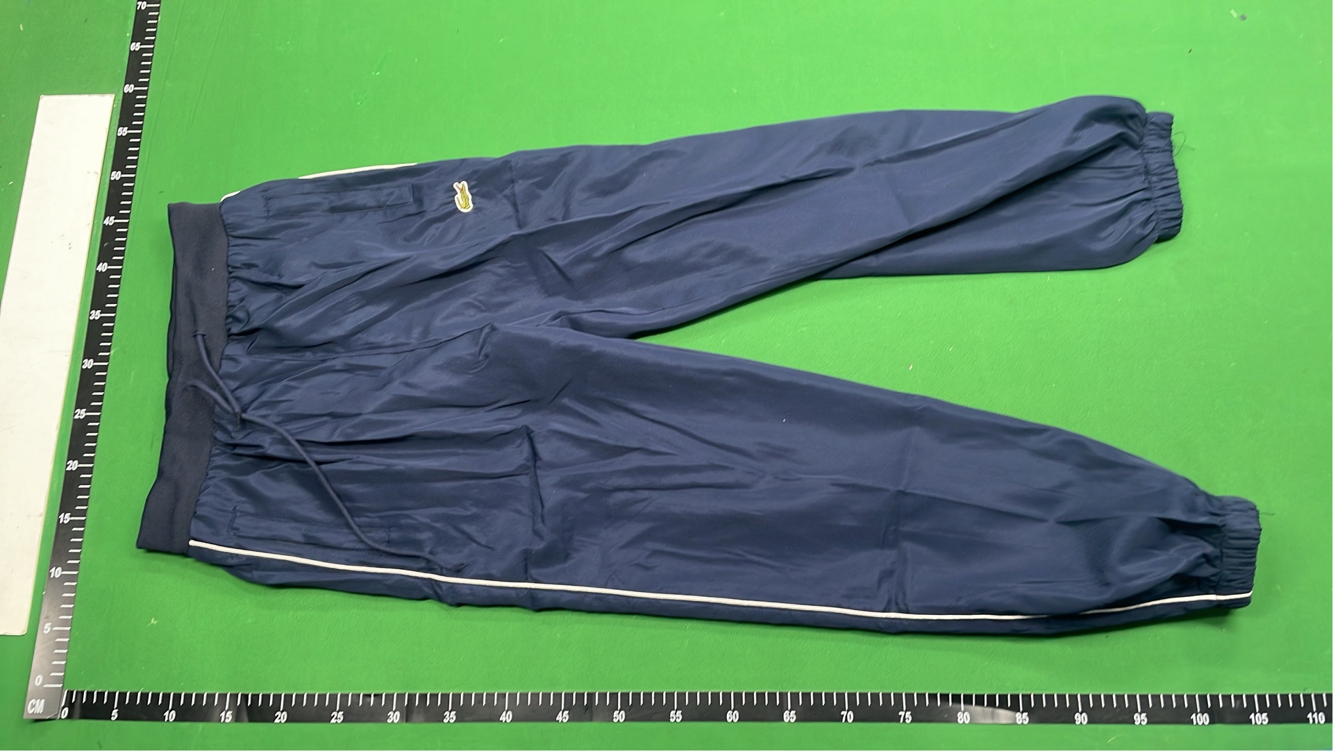 Lacoste Men's White and Green Sport Set Track Jacket and Pants