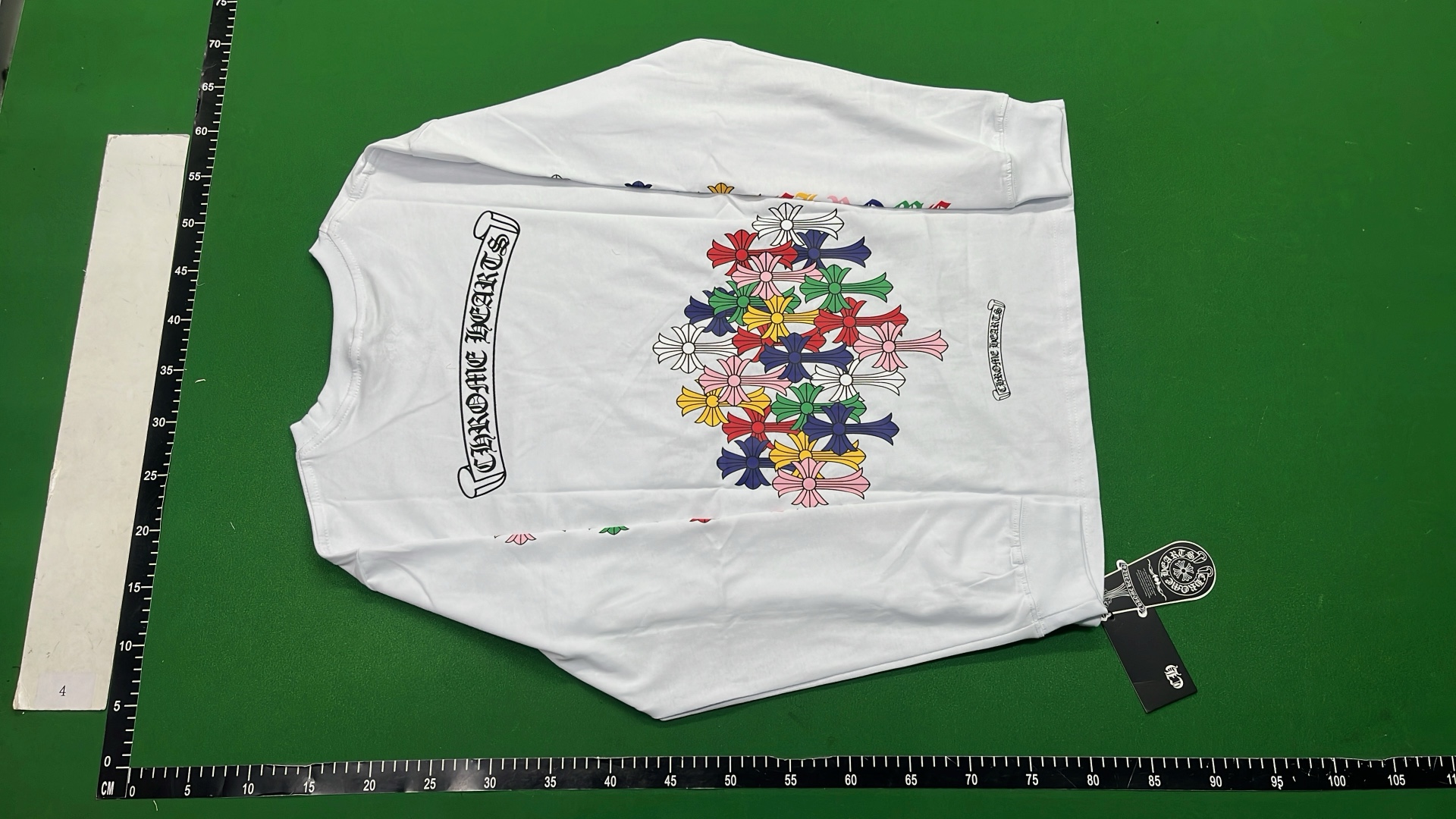 Chrome Hearts Graffiti Long Sleeve T-Shirt