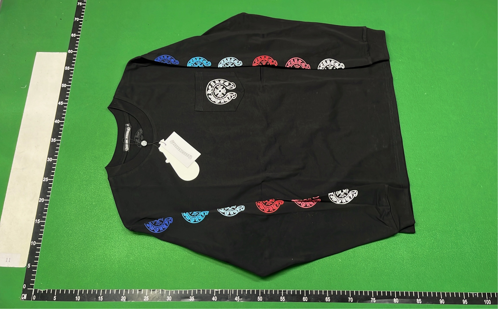 Chrome Hearts Graffiti Long Sleeve T-Shirt