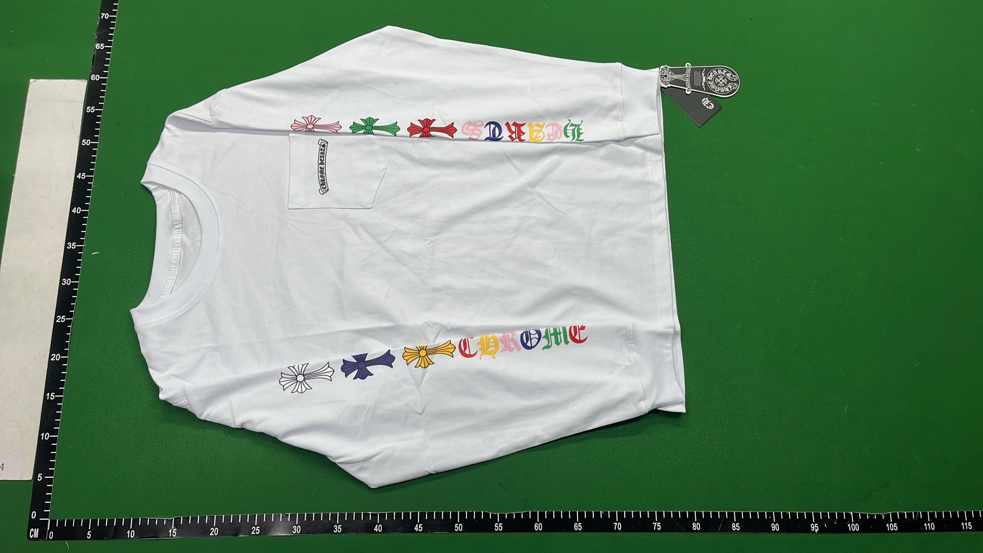 Chrome Hearts Graffiti Long Sleeve T-Shirt