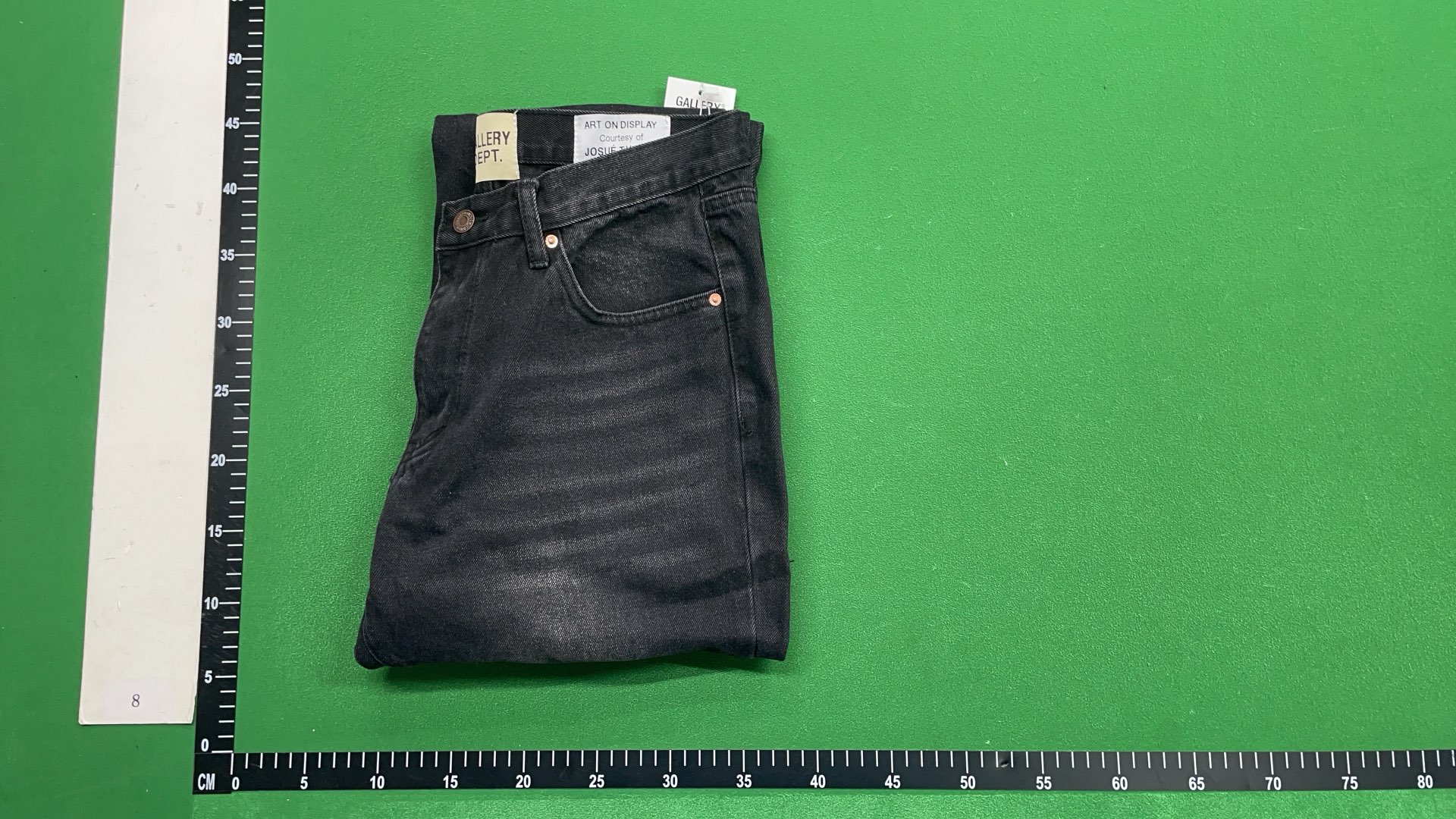 Balmain Black Distressed Flared Jeans for Men