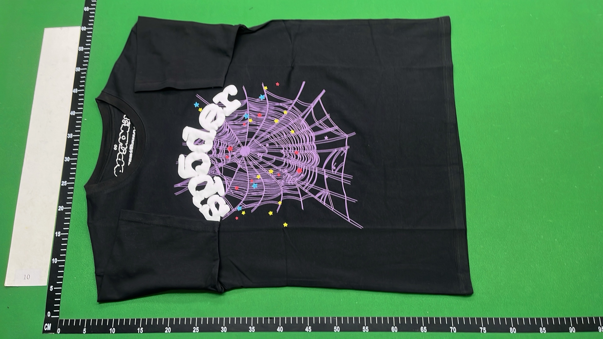 Spider Web T-Shirt with Red Design
