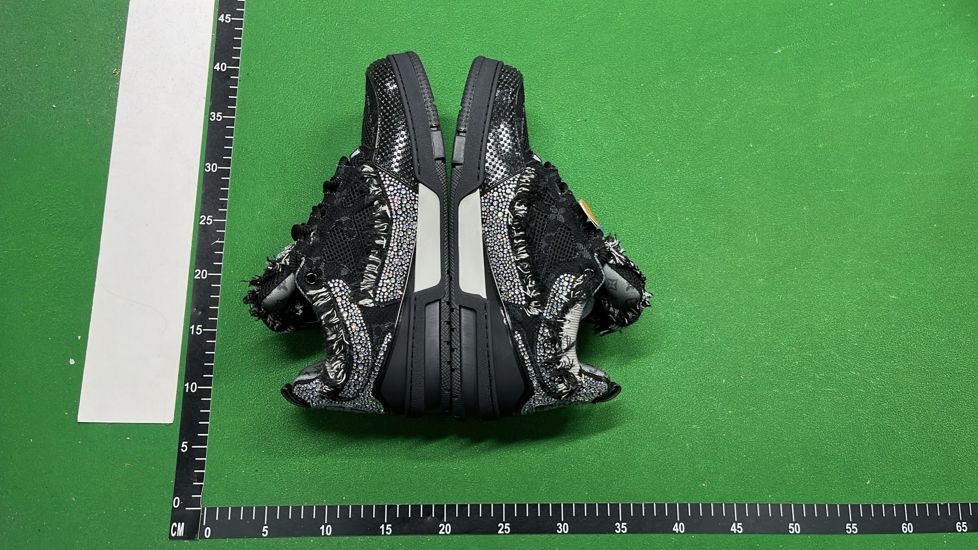 LV Trainer Sneakers in Navy and White