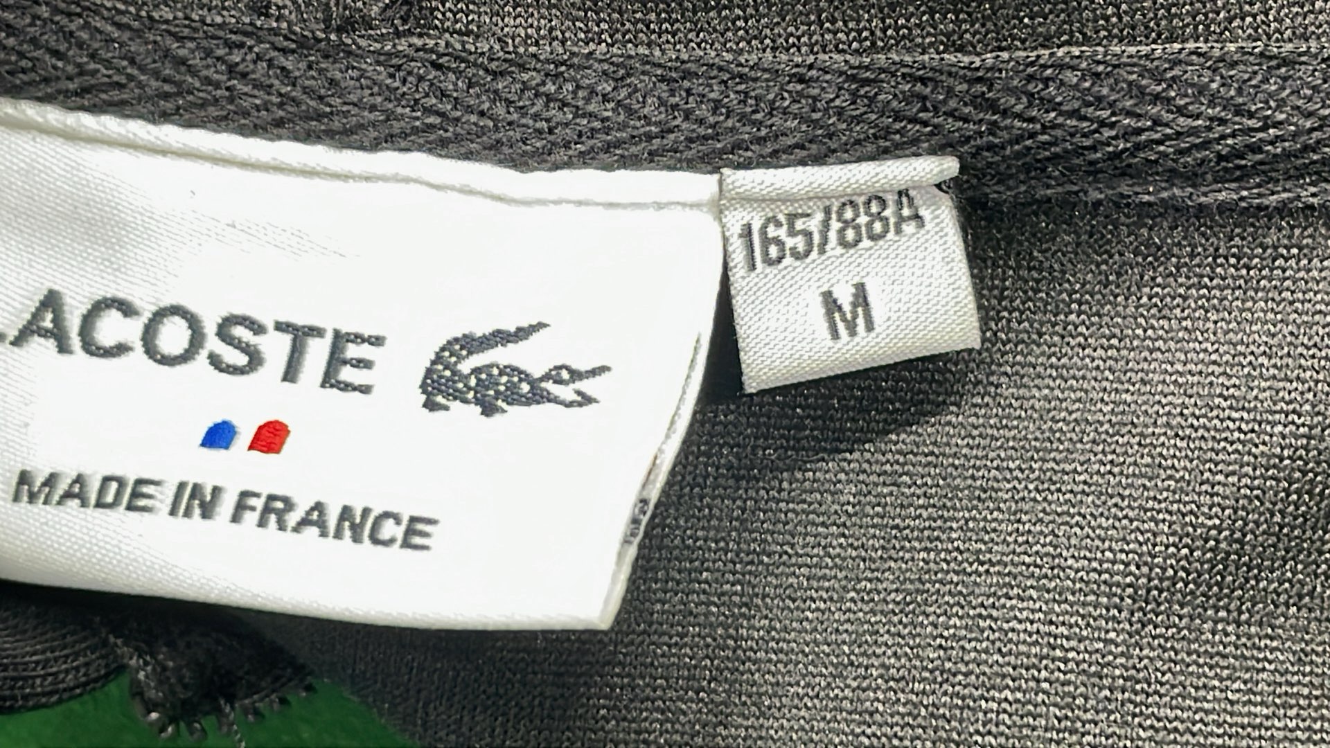 Lacoste Men's Zip-Up Hoodie in Grey and Black