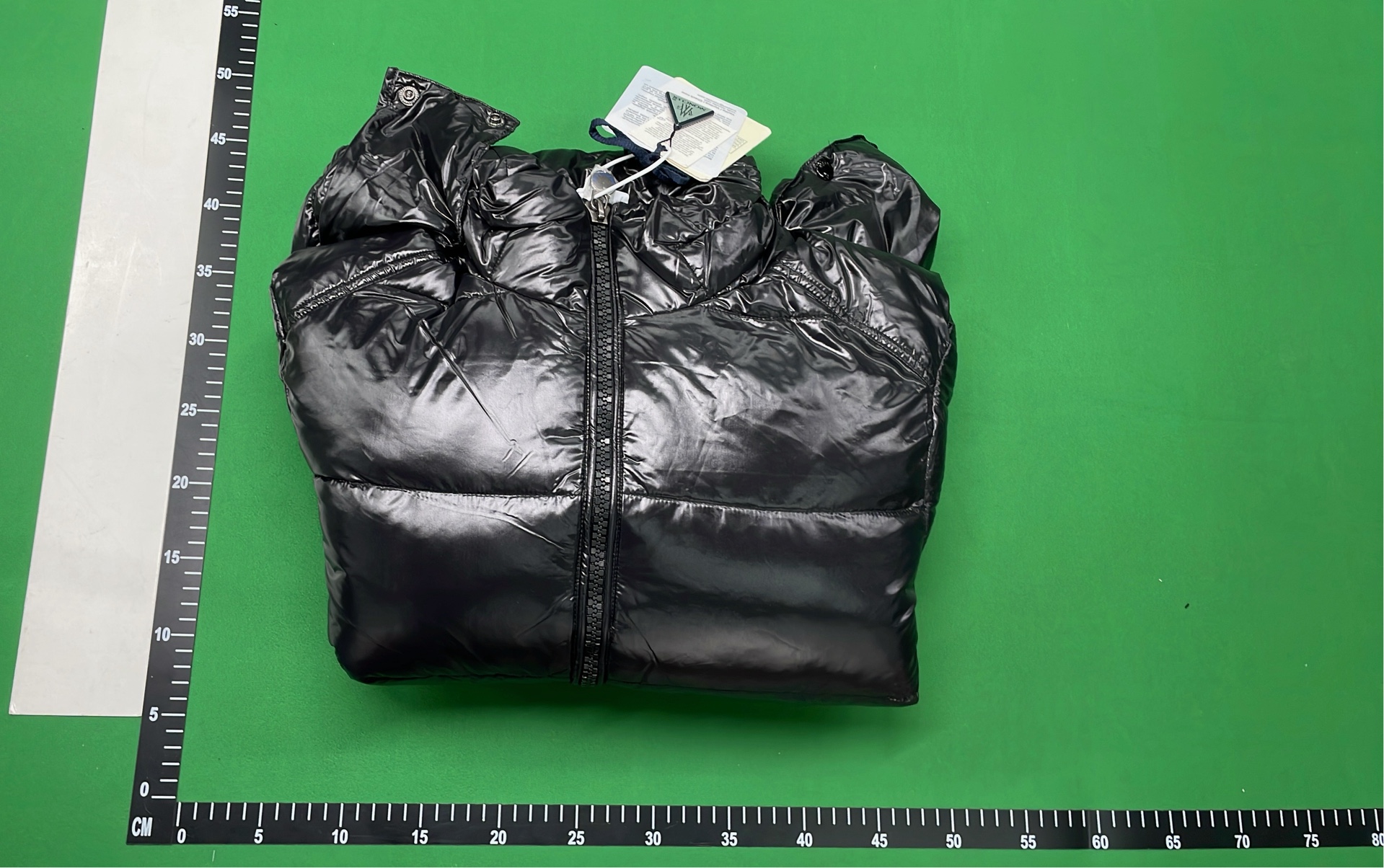 Moncler Black Puffer Jacket with Hood