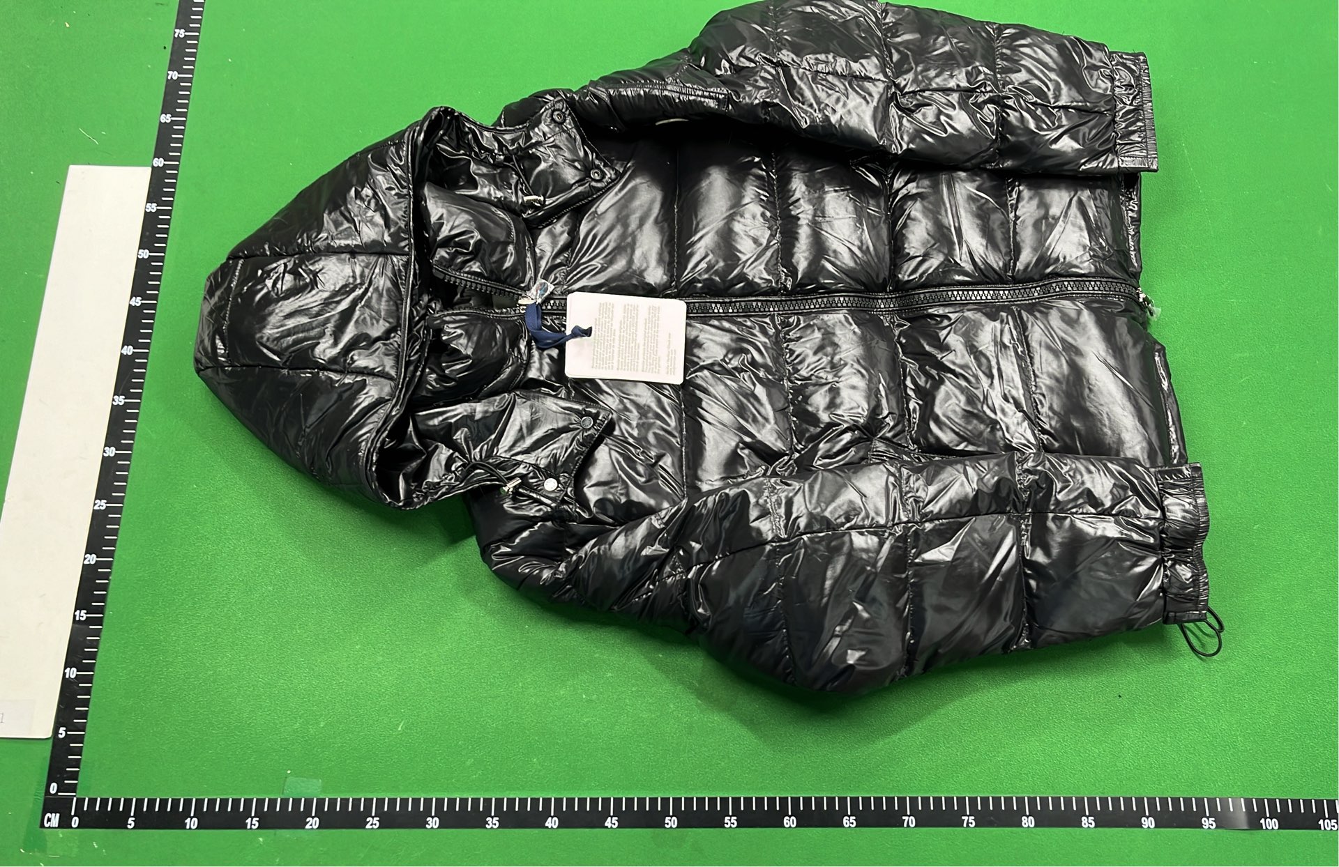 Moncler Black Puffer Jacket with Hood