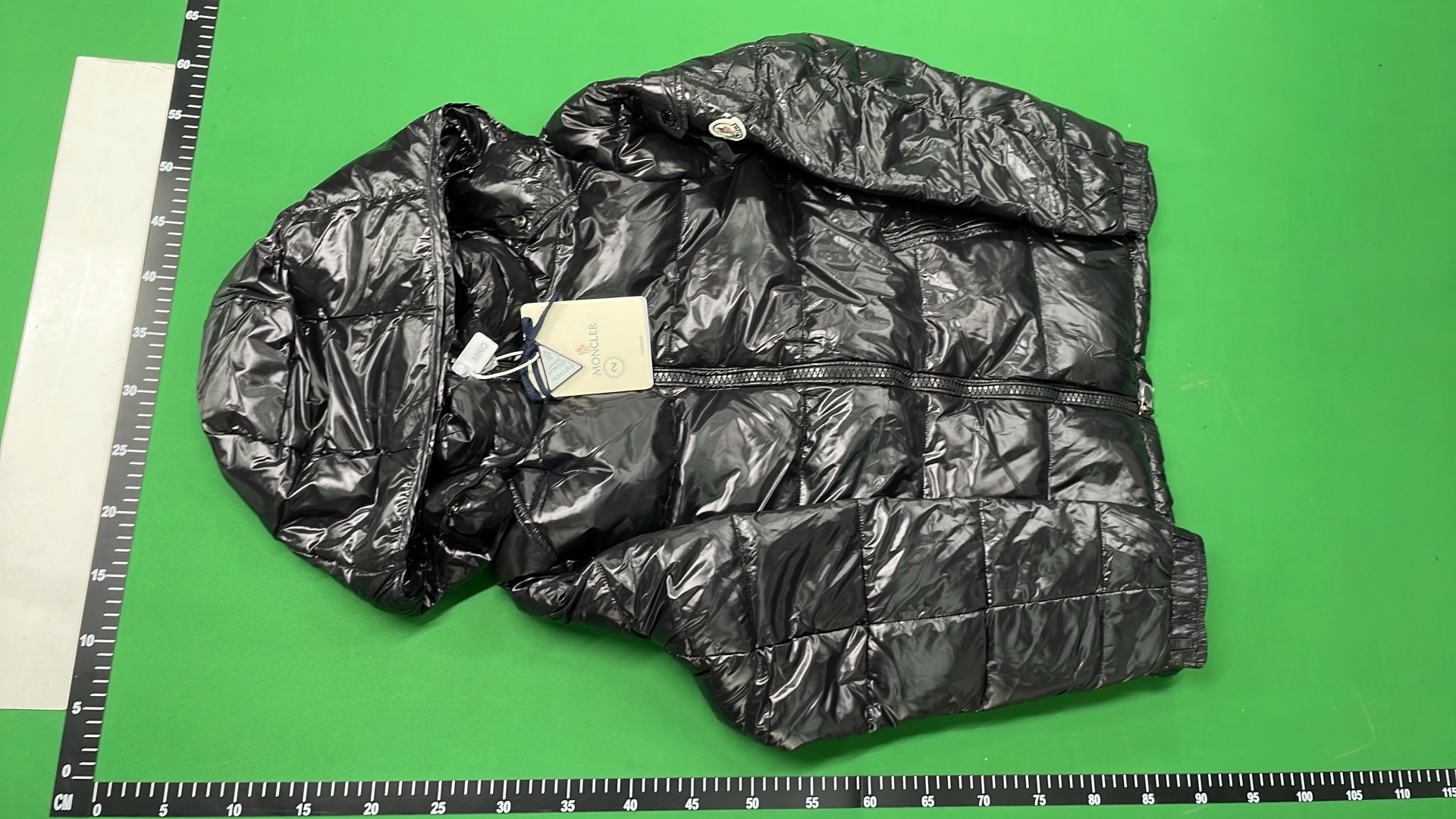 Moncler Black Puffer Jacket with Hood