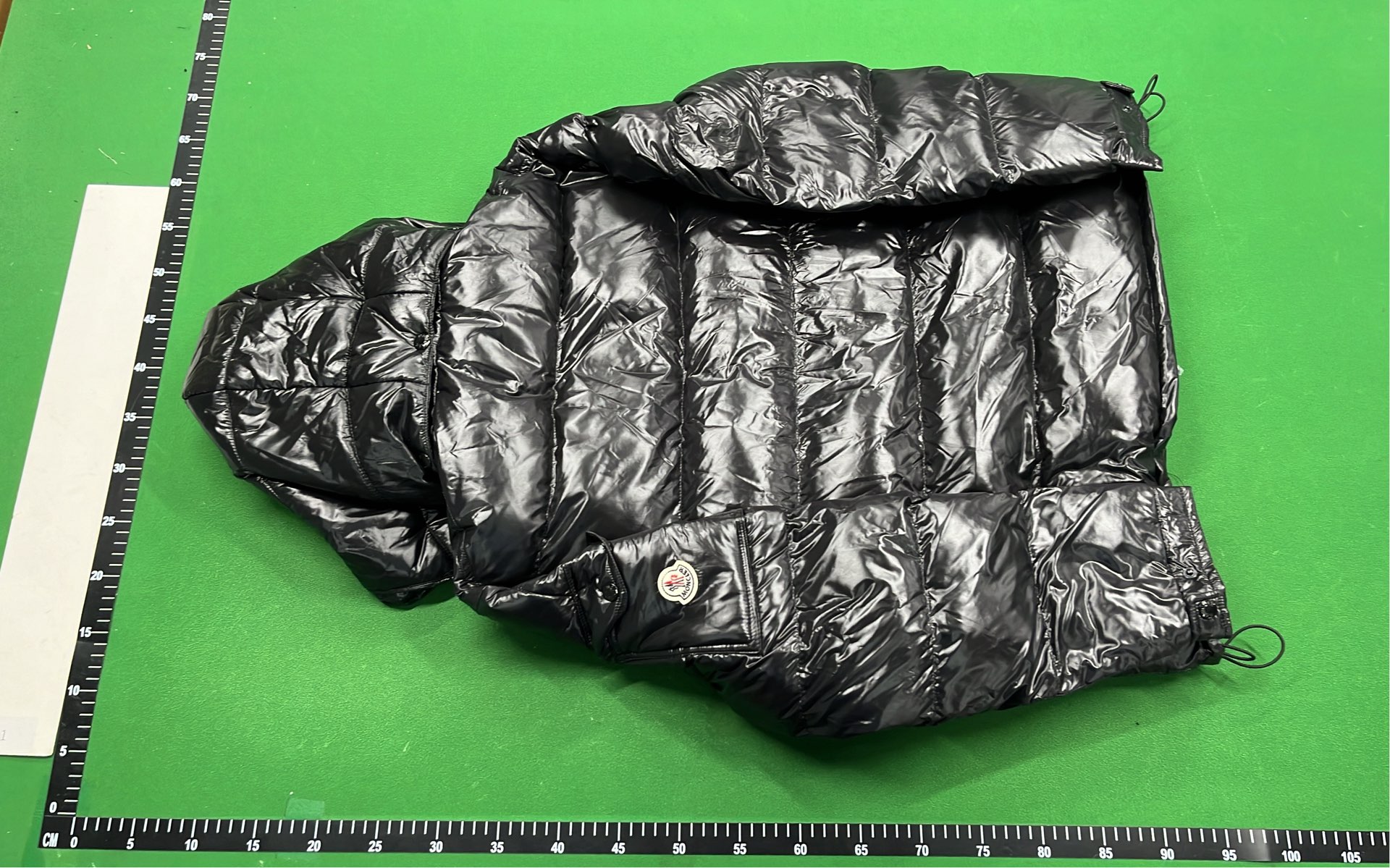 Moncler Black Puffer Jacket with Hood