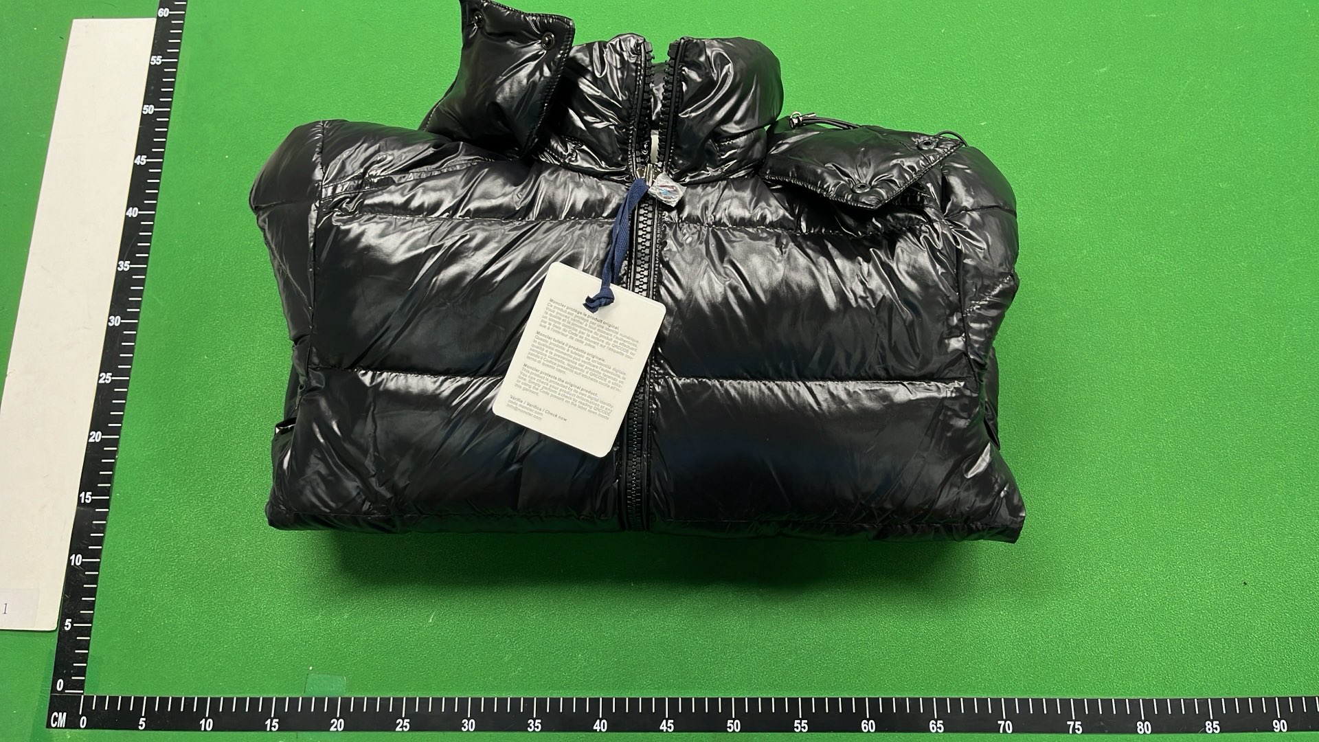Moncler Black Puffer Jacket with Hood