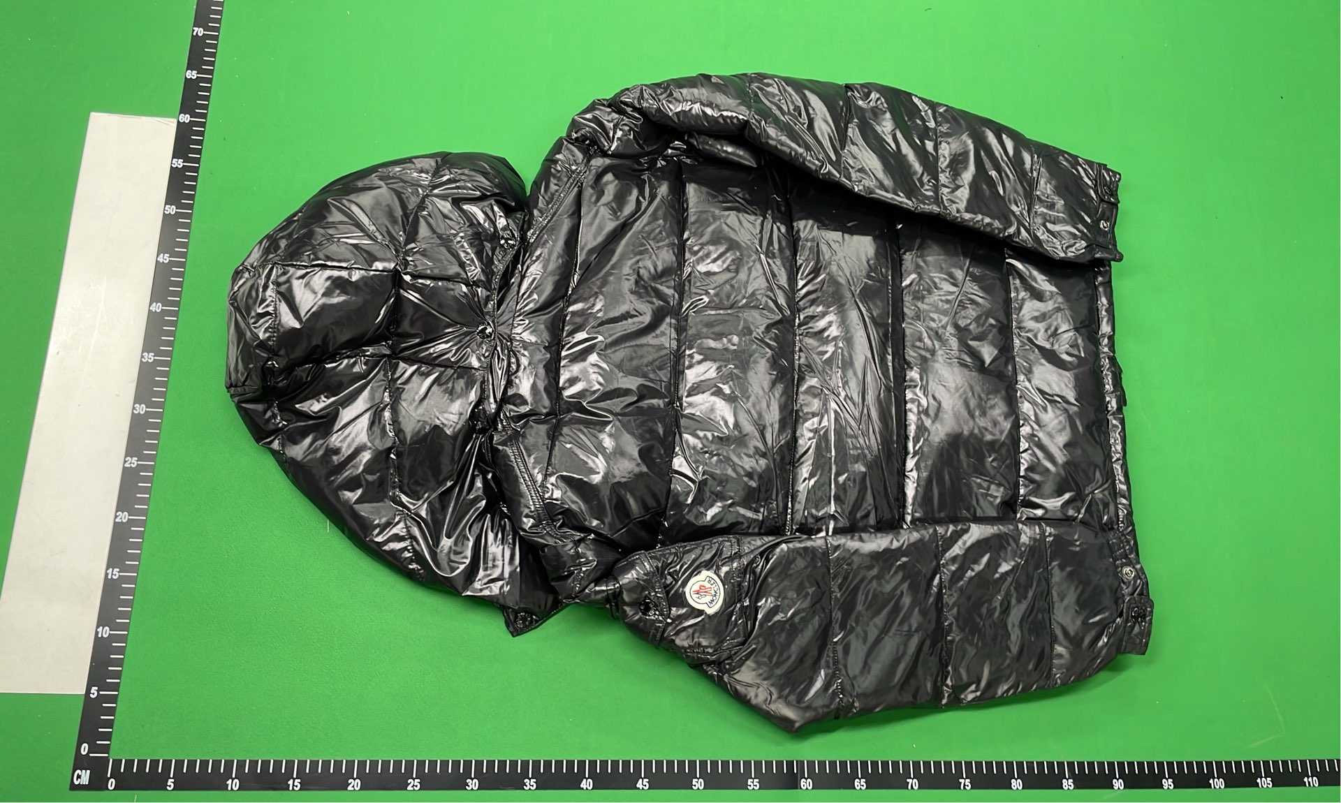 Moncler Black Puffer Jacket with Hood