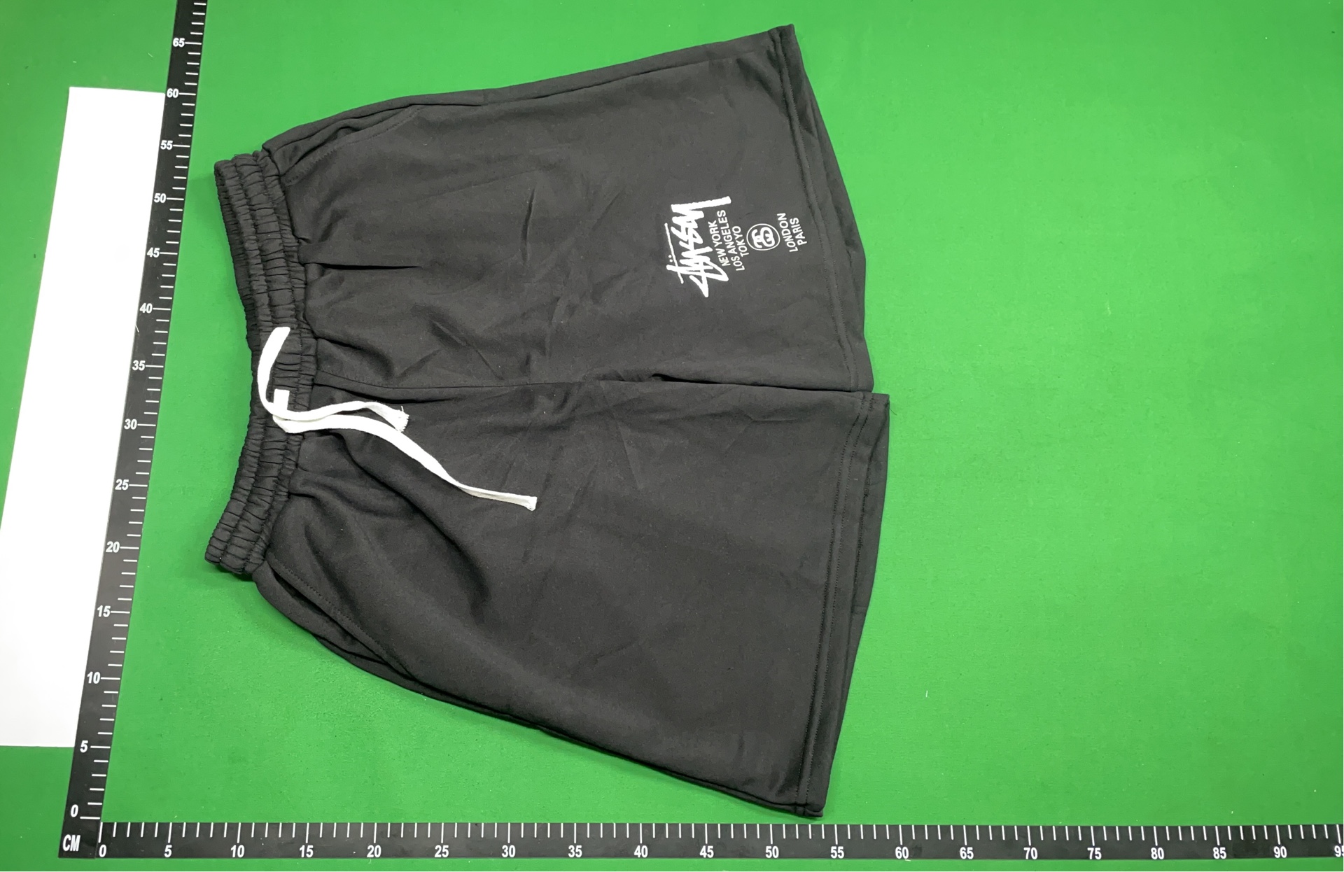 Stussy Dice Logo Black Shorts