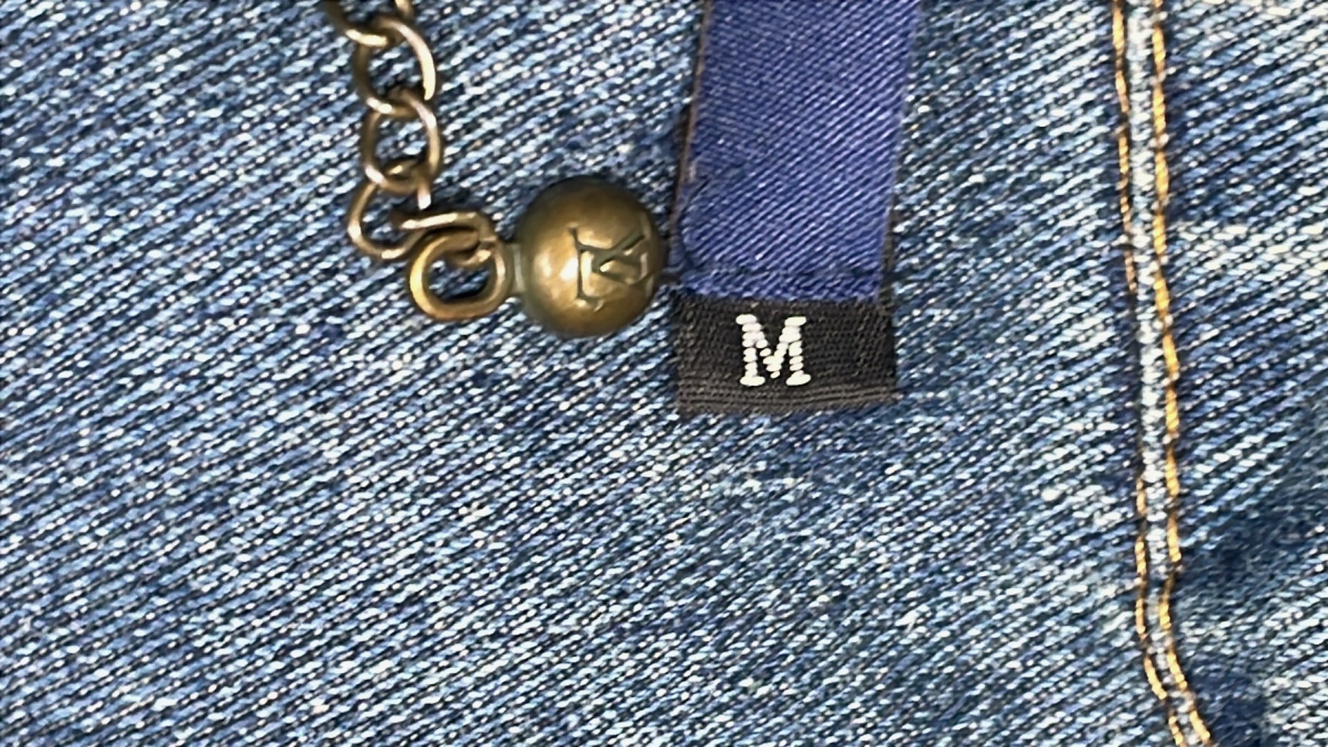 Louis Vuitton Denim Jacket with Monogram Pattern