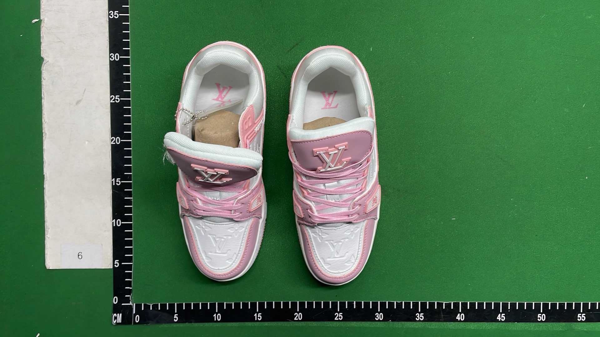 LV Monogram Sneakers Men Women Fashion Sport Shoes