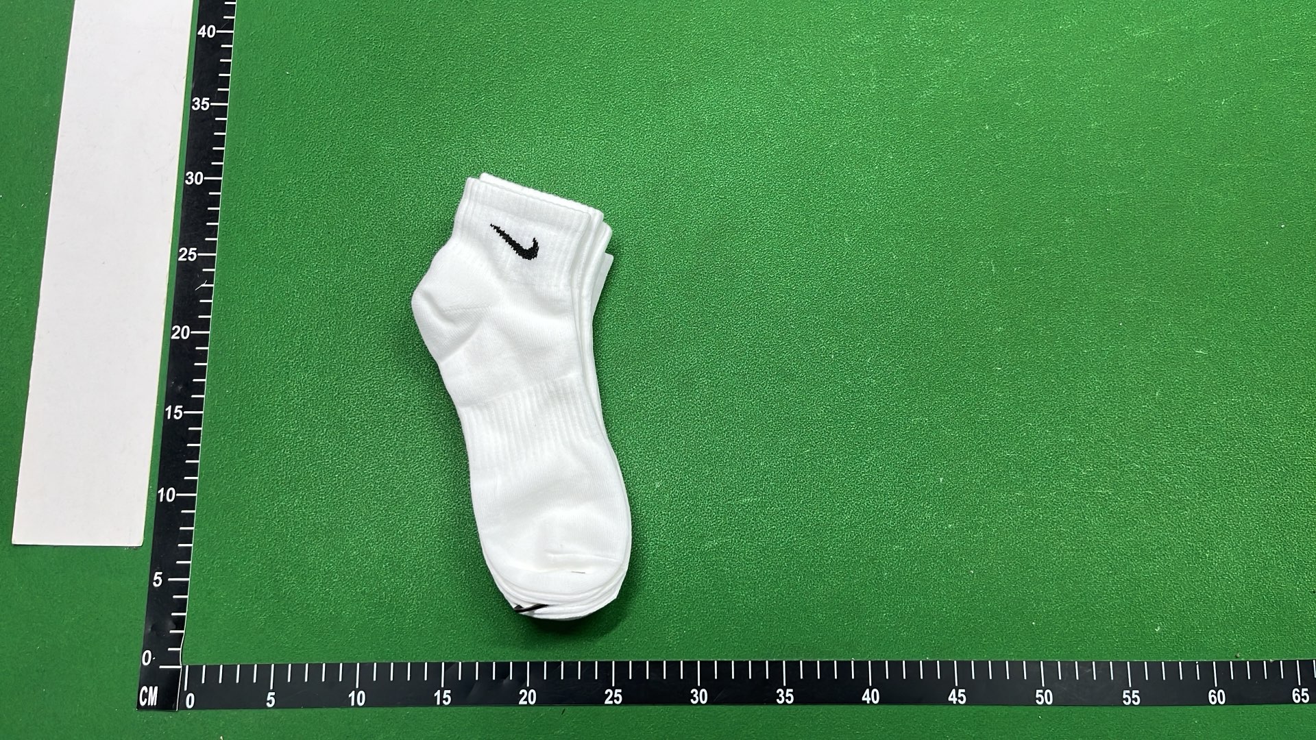 Nike Black Crew Socks with White Logo