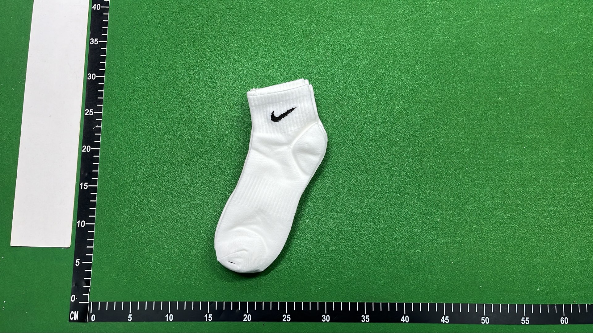 Nike Black Crew Socks with White Logo
