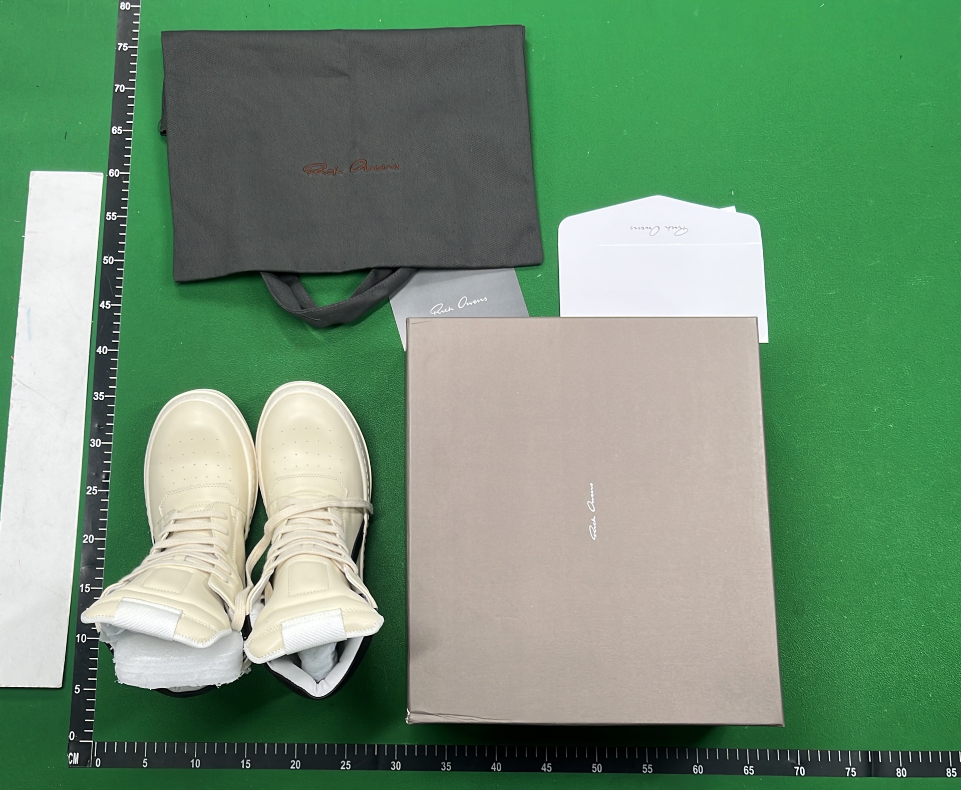 Rick Owens Geobasket High Top Sneakers