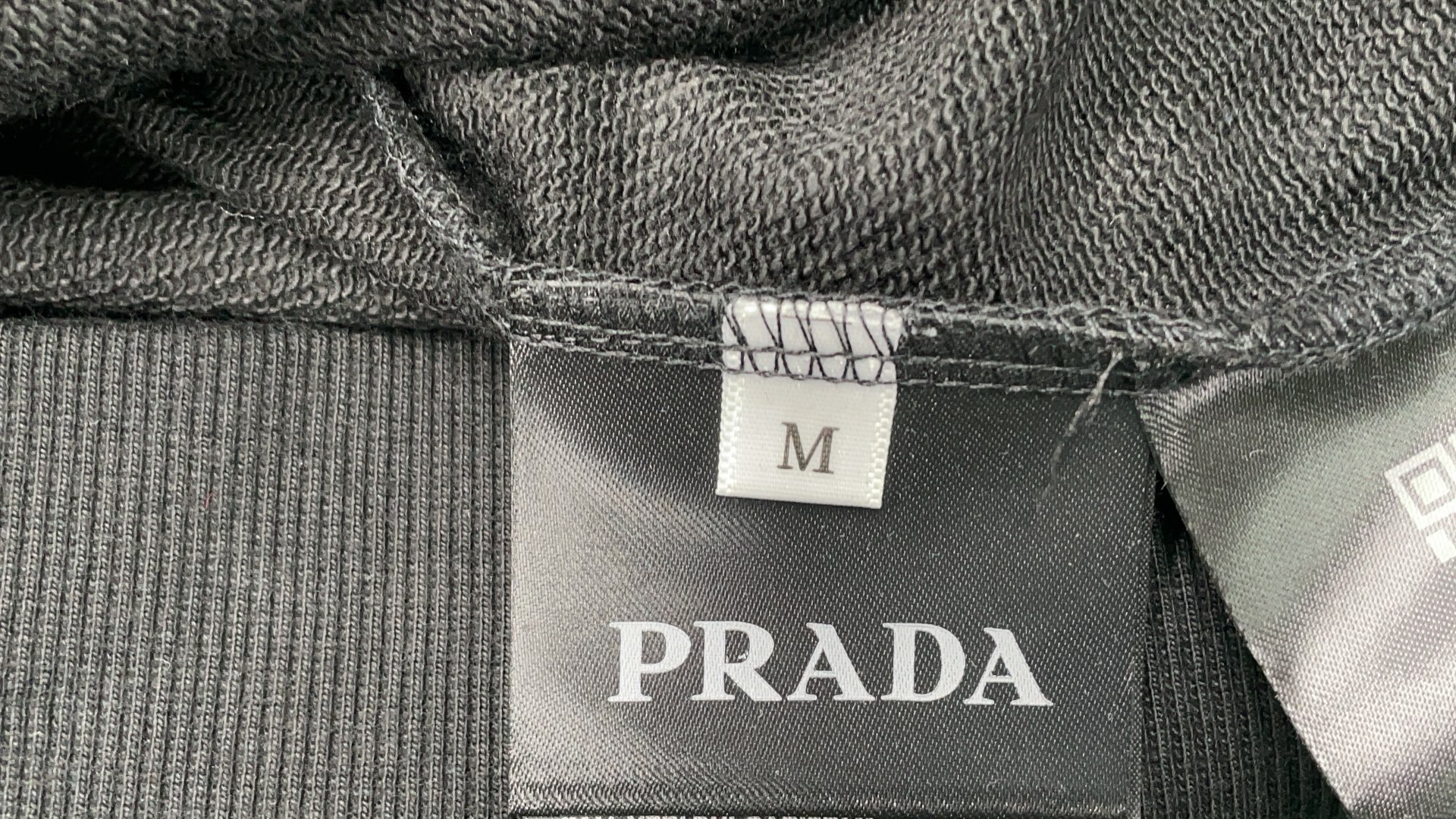Prada Black Logo Sweatshirt - Men's Premium Hoodie