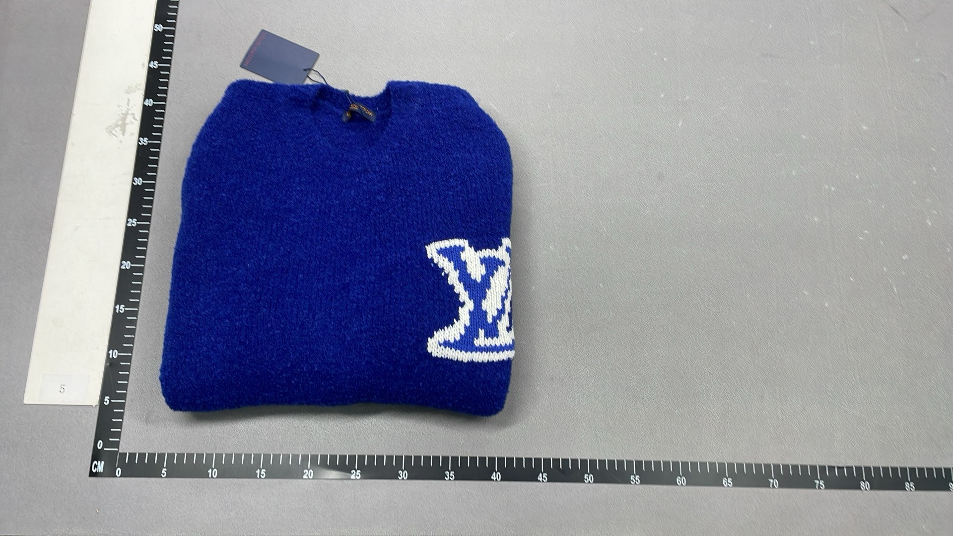Vans Blue Knit Sweater with Logo