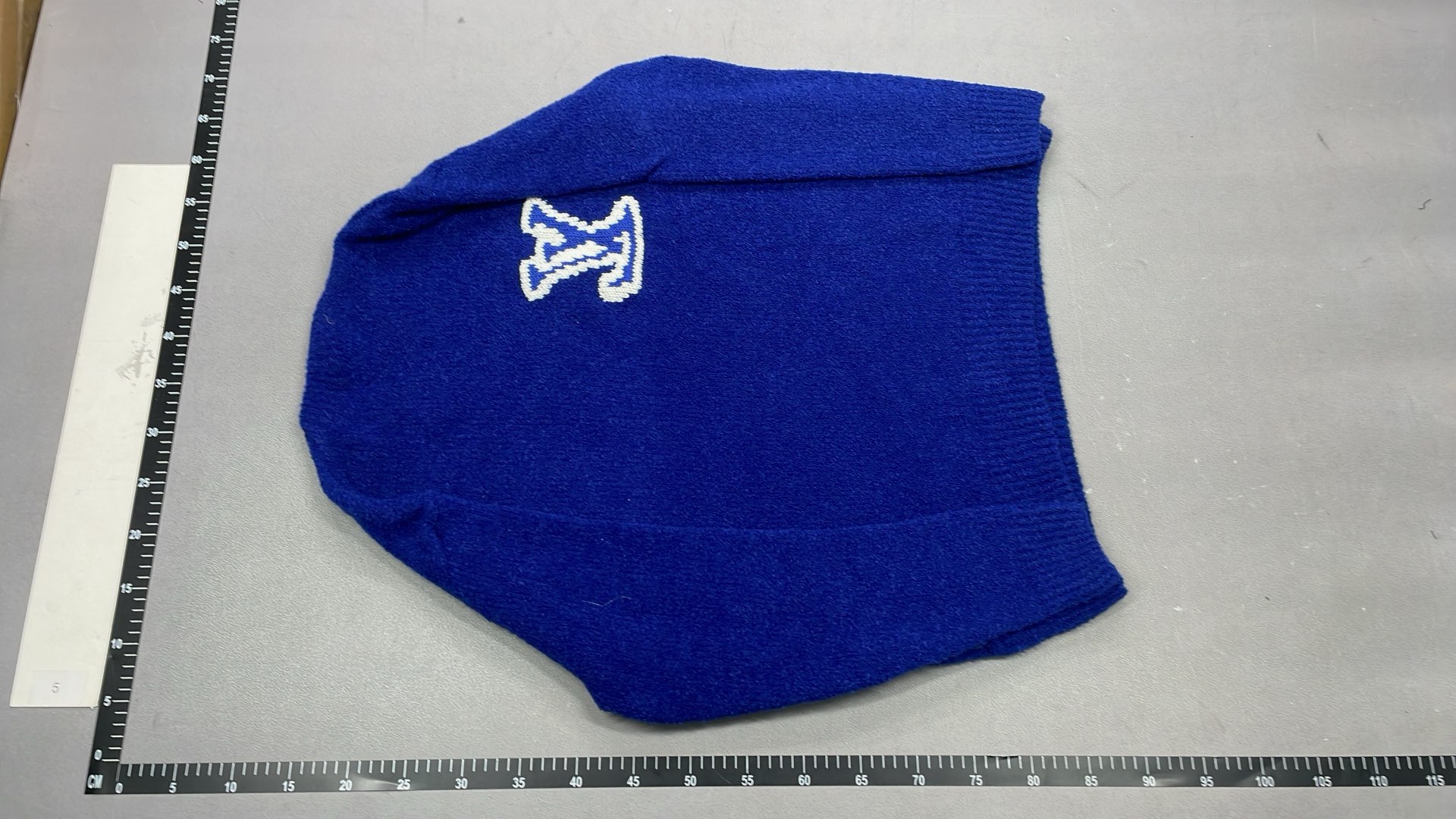Vans Blue Knit Sweater with Logo