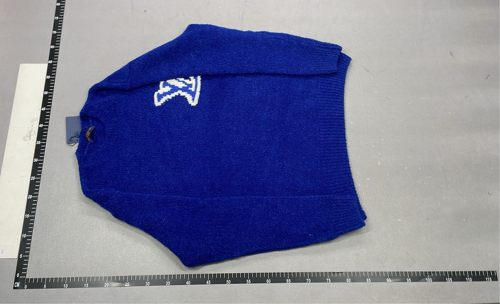 Vans Blue Knit Sweater with Logo