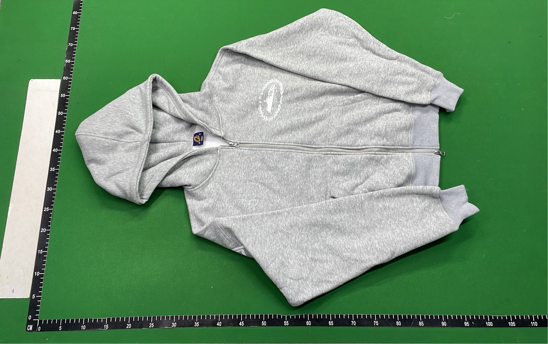 Gray Zip-Up Hoodie Sweatshirt for Men and Women