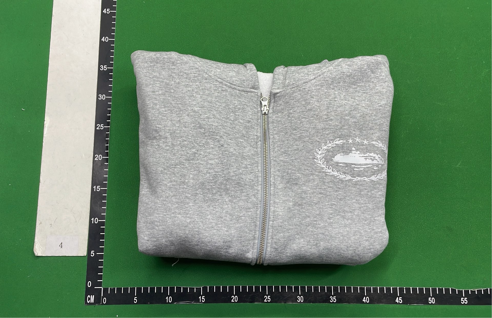 Gray Zip-Up Hoodie Sweatshirt for Men and Women