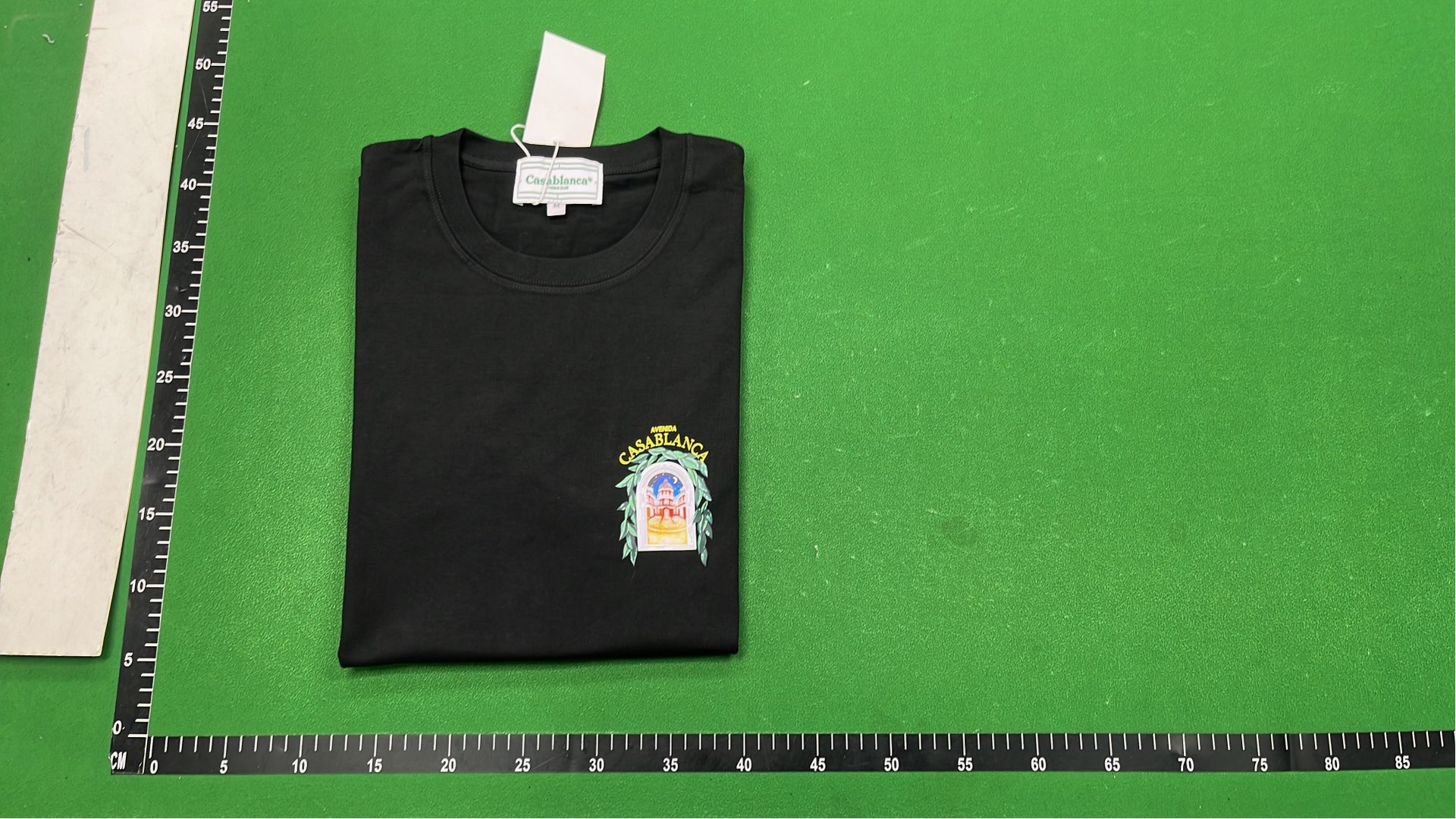 Casablanca Airplane Graphic T-Shirt Black