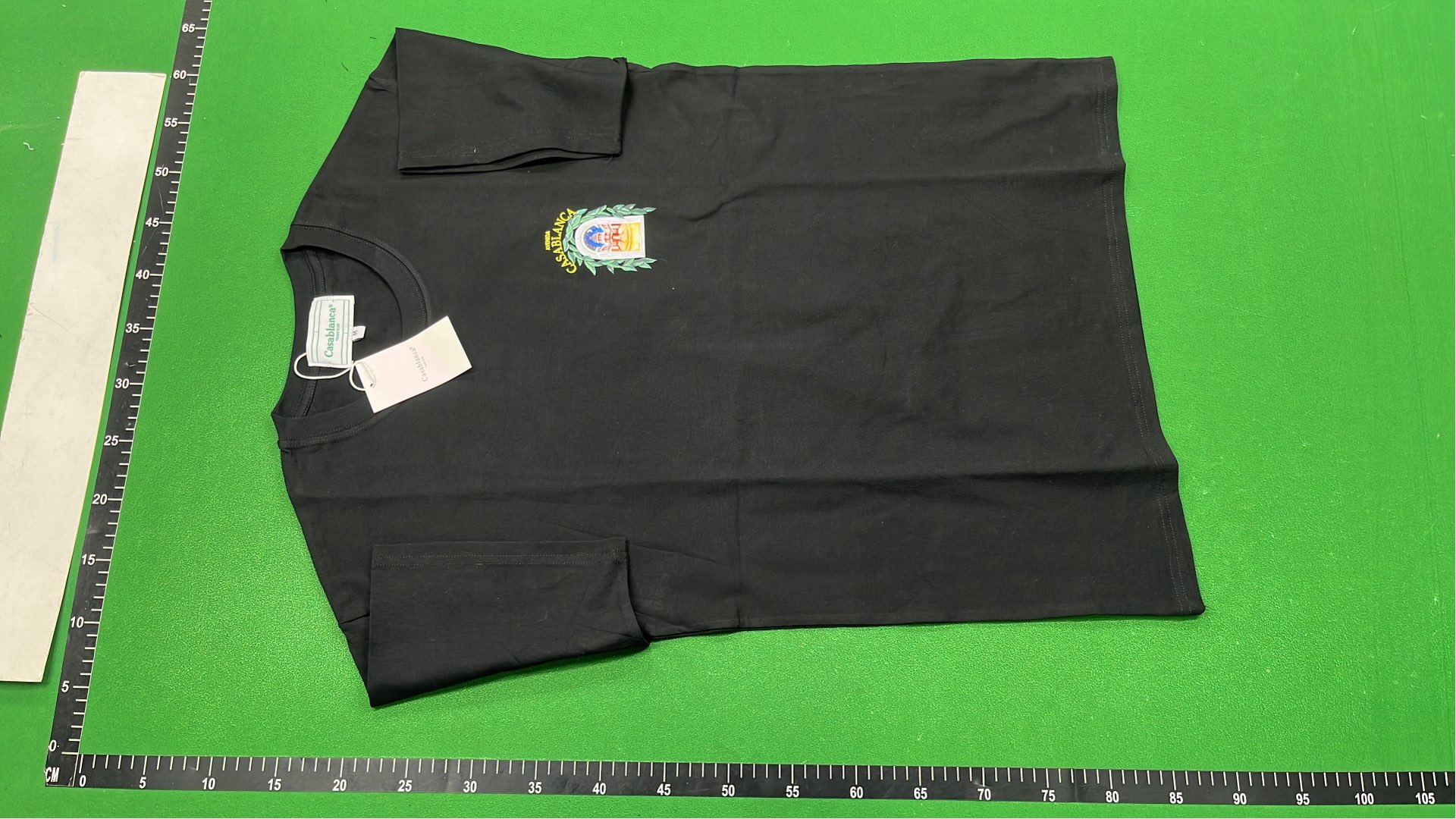 Casablanca Airplane Graphic T-Shirt Black