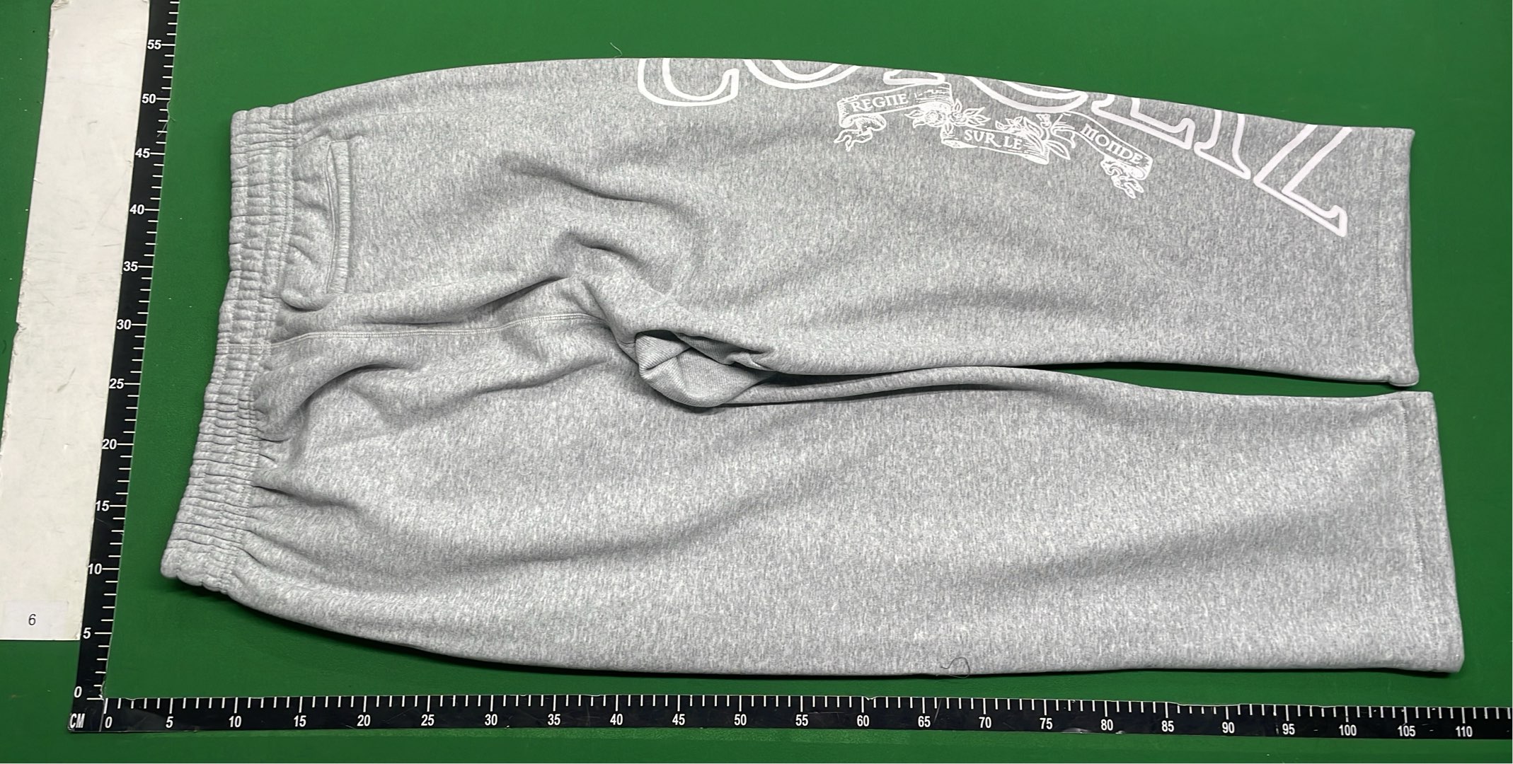Nike Gray Sweatpants with Graphic Design