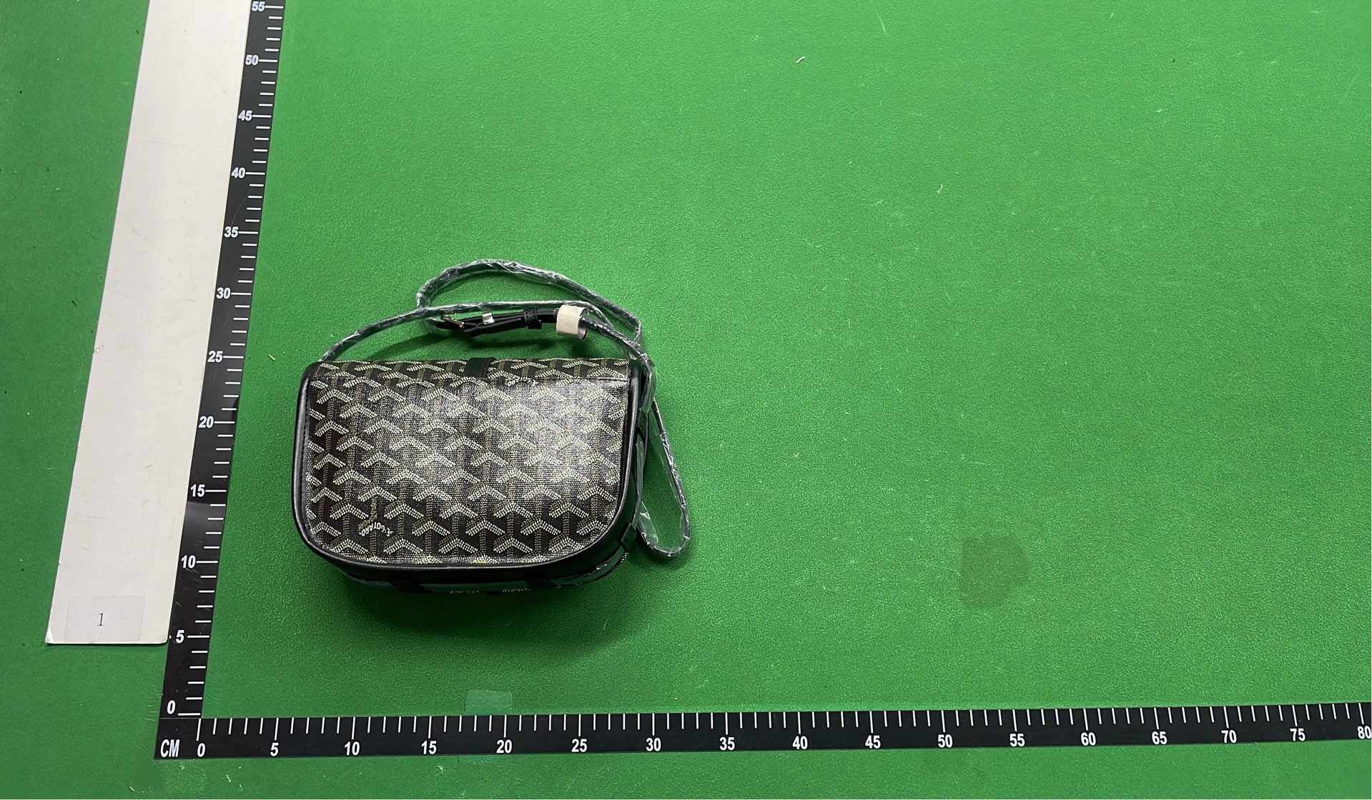Goyard Saint Louis PM Bag in Grey Canvas