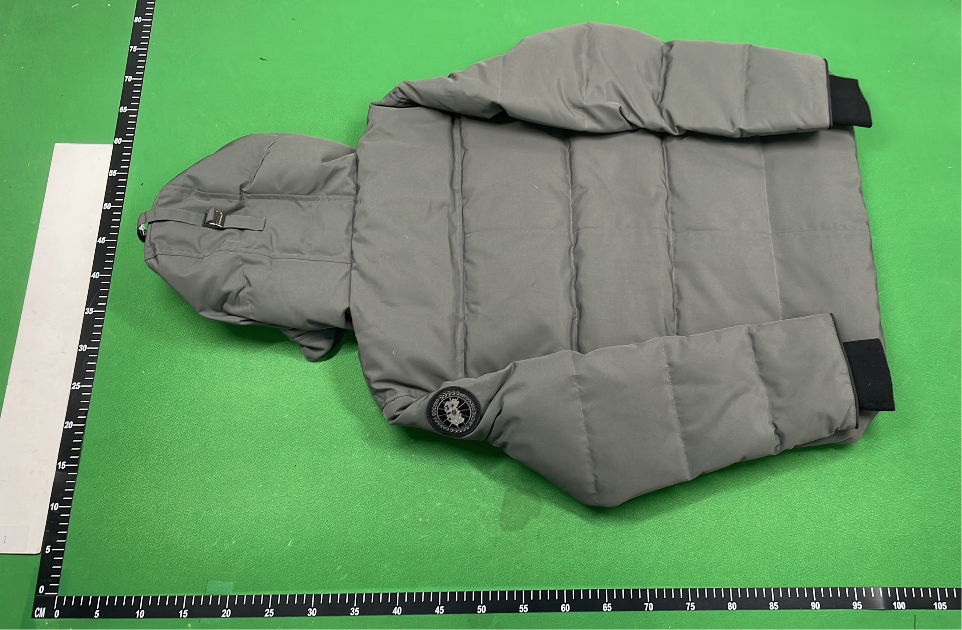 Canada Goose Arctic Program Down Jacket - Beige Hooded Winter Coat