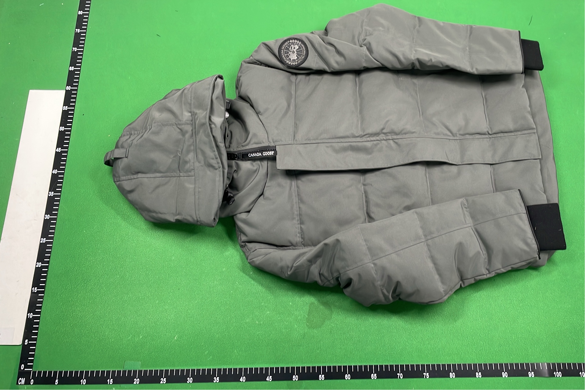 Canada Goose Arctic Program Down Jacket - Beige Hooded Winter Coat