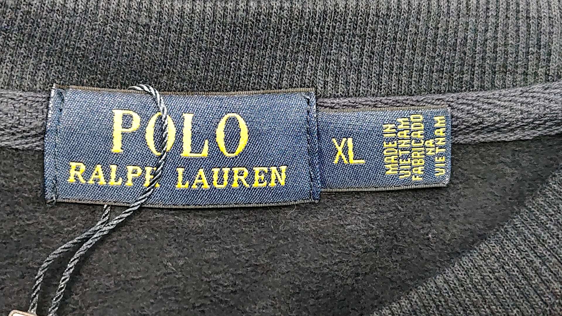 Polo Bear Logo Zip Hoodie - Men's Sweatshirt