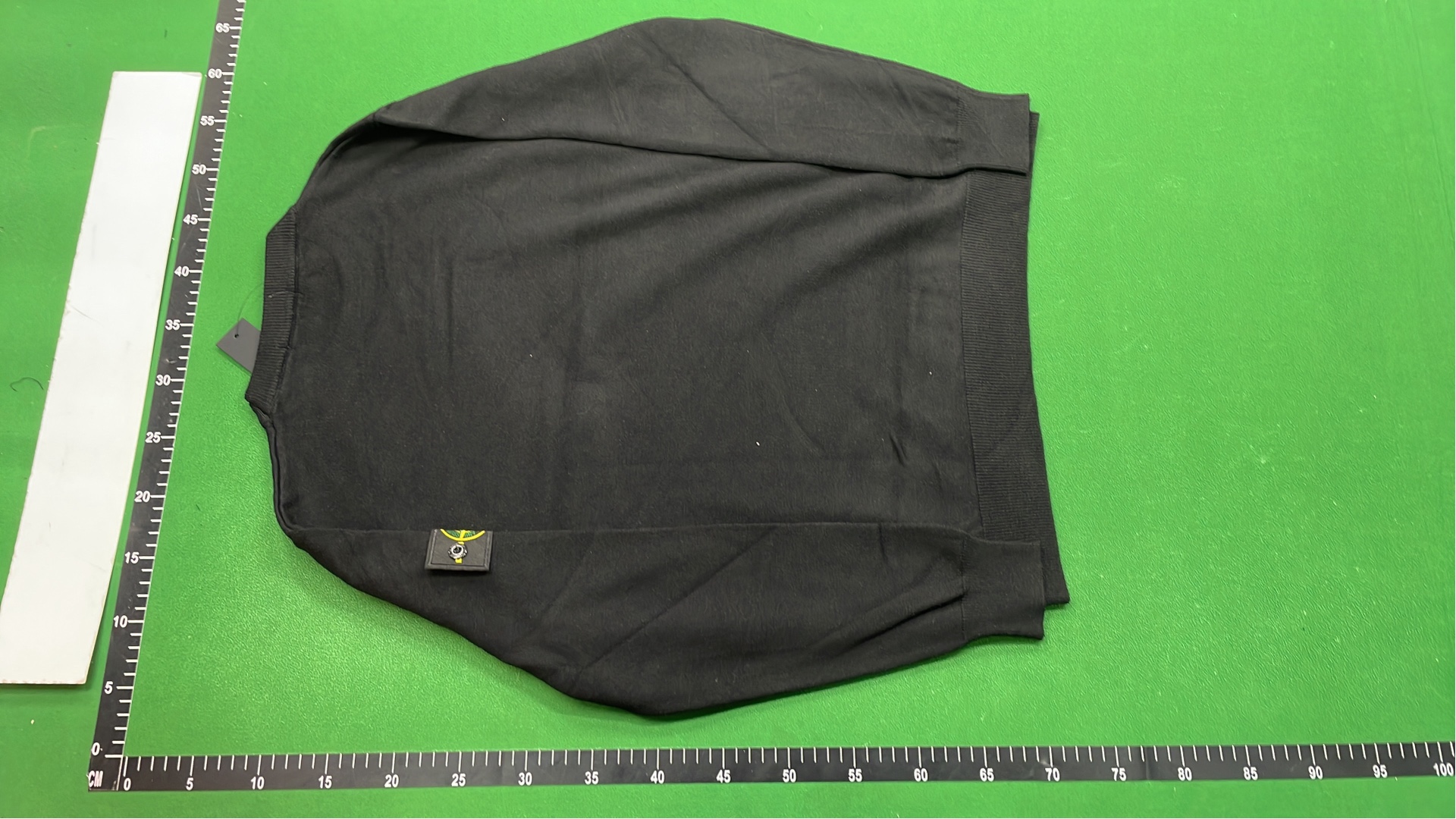 Stone Island Hooded Zip-Up Knit Sweater - Black