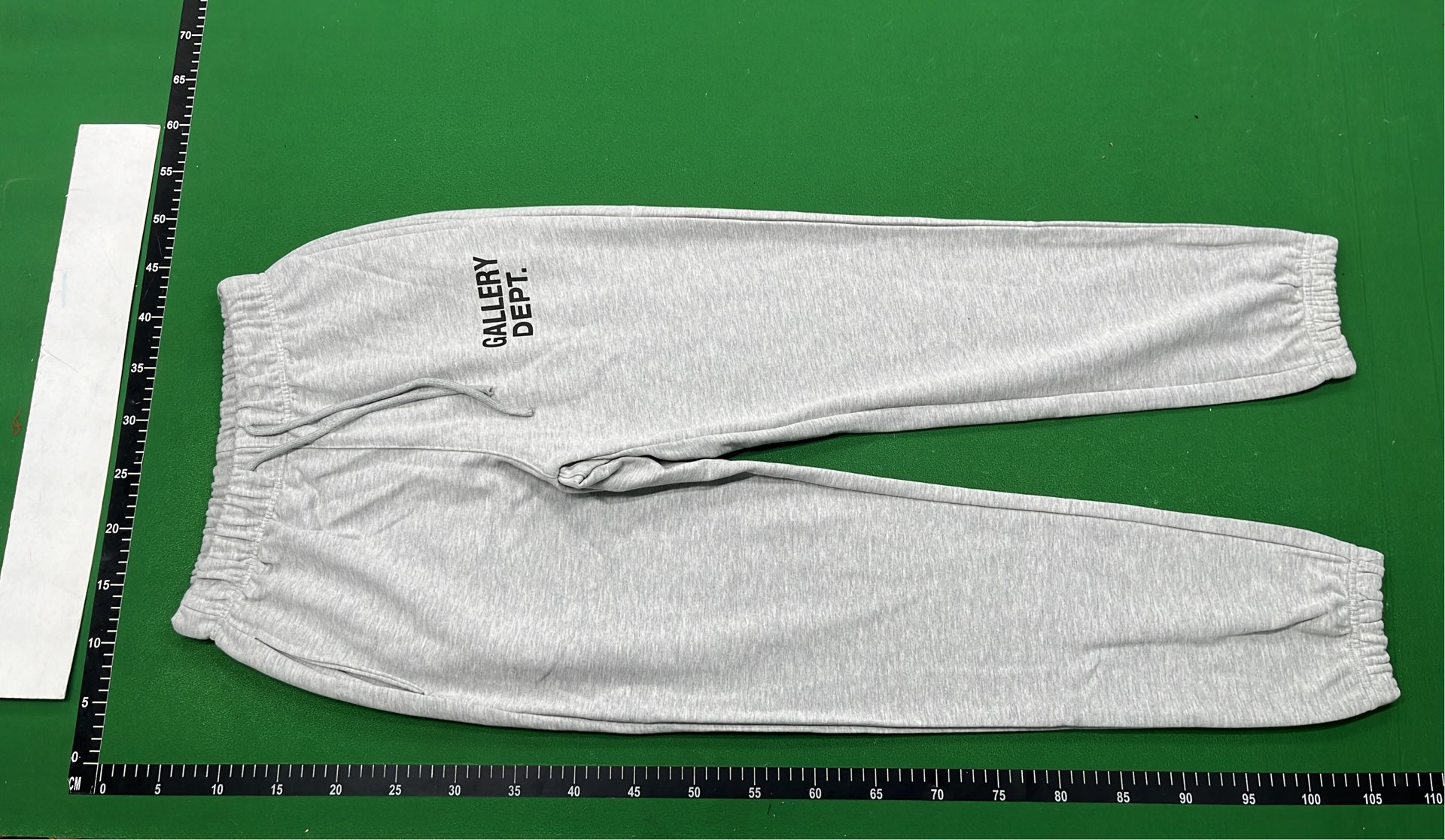 Gallery Dept Logo Sweatpants in Grey, Black and Charcoal