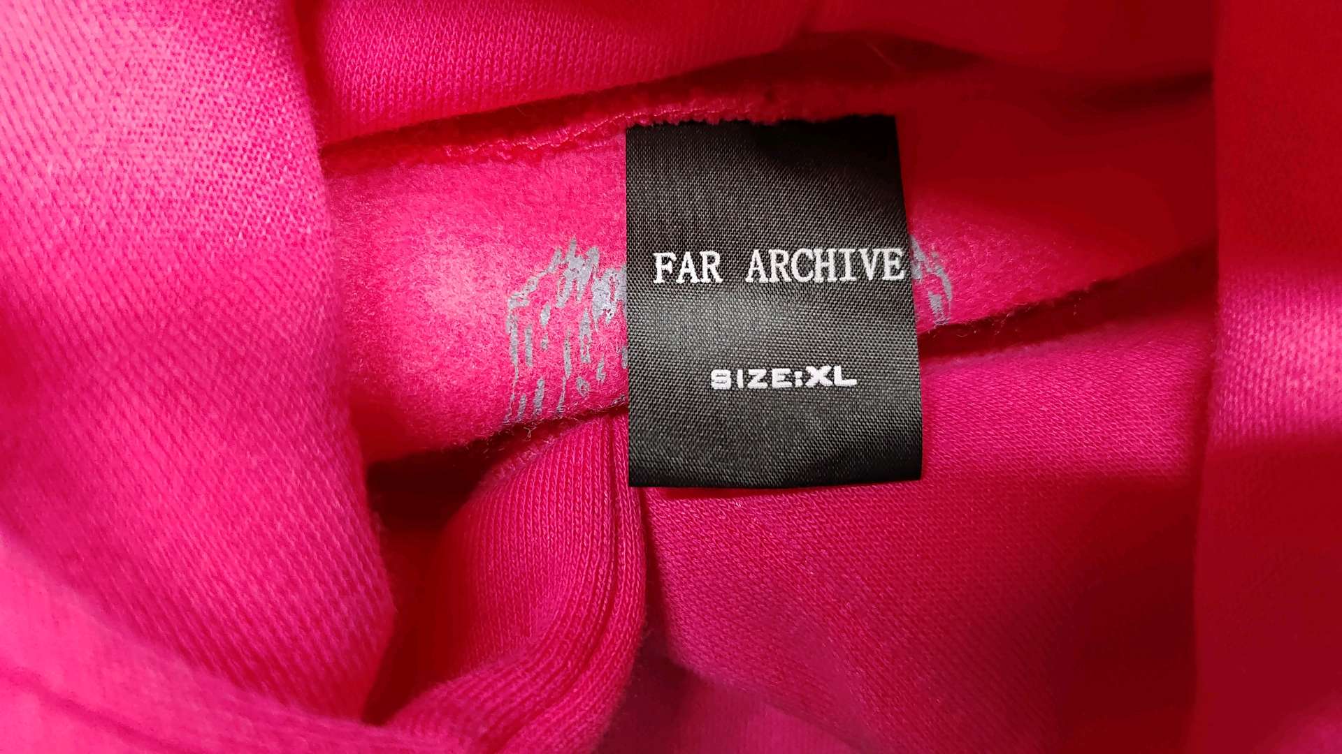 Pink Hoodie with Anime Graphic Design