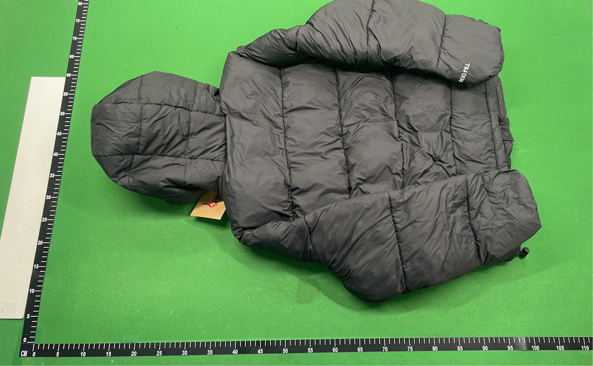 Stussy Puffer Jacket with Hood and Logo