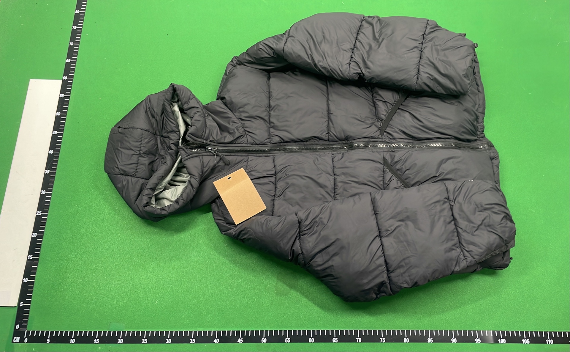 Stussy Puffer Jacket with Hood and Logo