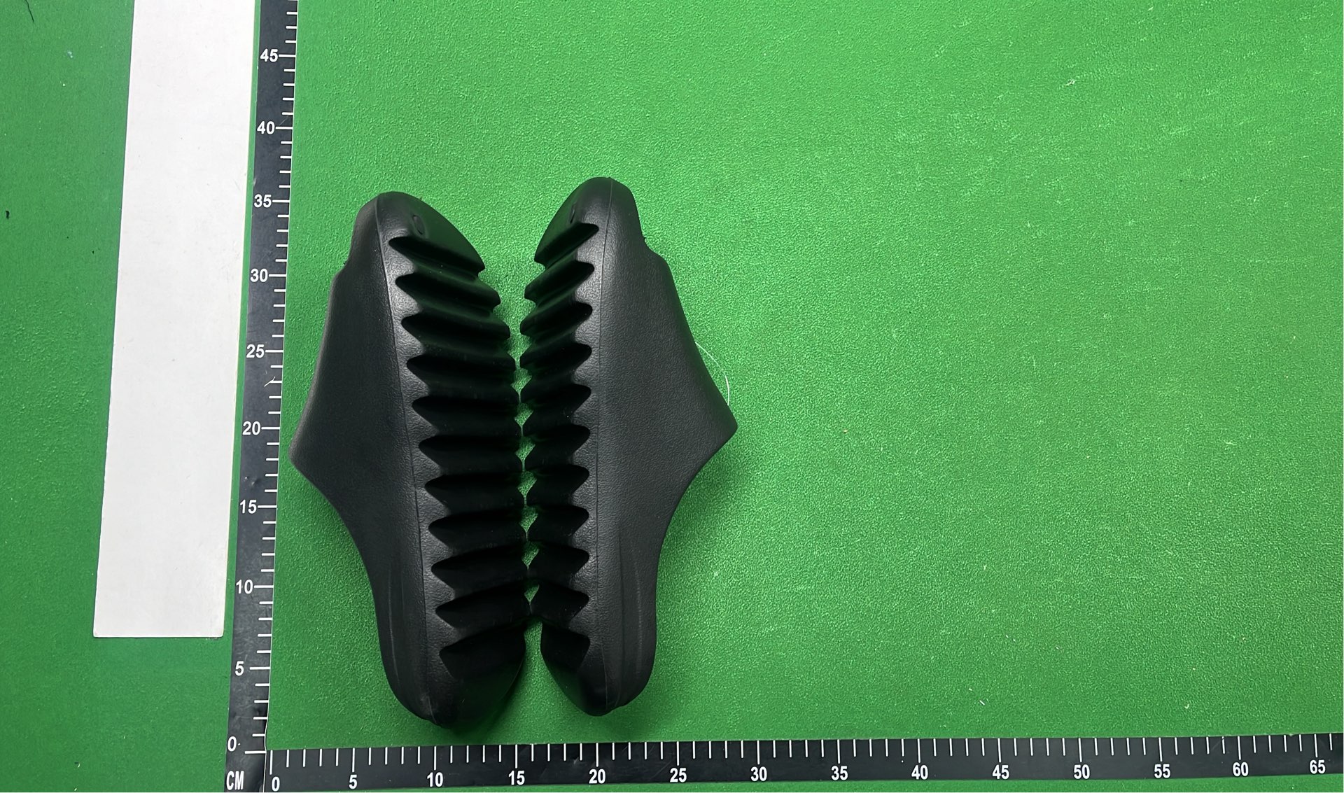YEEZY SLIDE Black Slip-On Sandals by Adidas